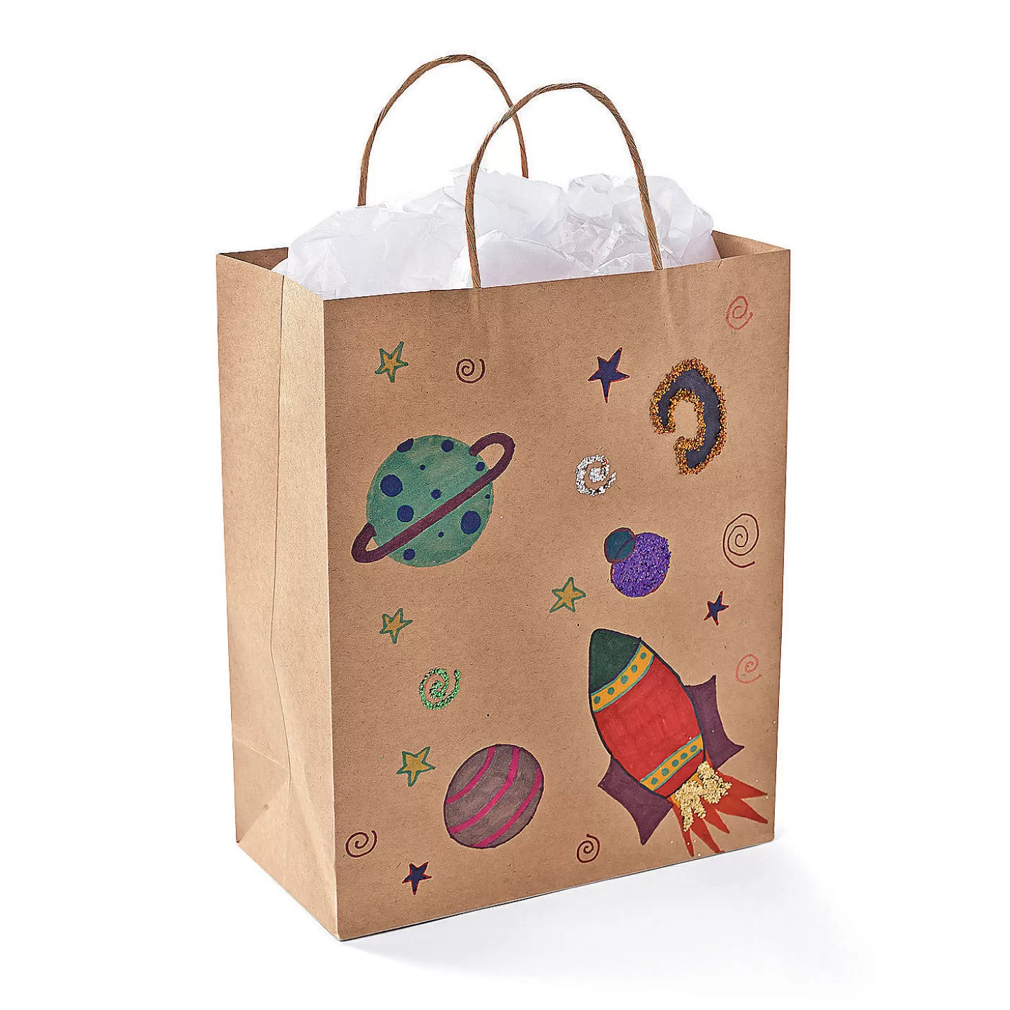Online 10 1/2" X 5 1/4" X 13" Large Brown Kraft Paper Gift Bags - 12 Pc. Diy Adult Crafts