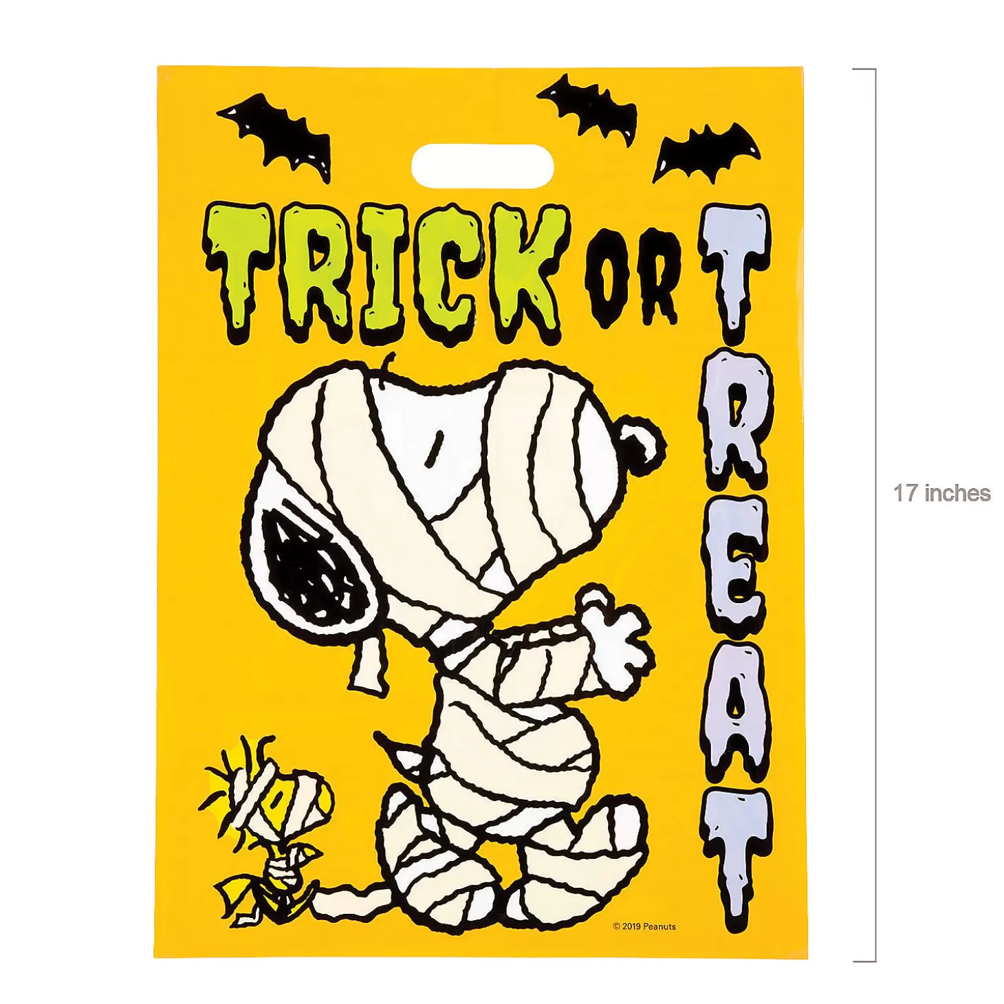 Cheap 12 1/2" X 17" Bulk 50 Pc. Large Peanuts Boo Bags