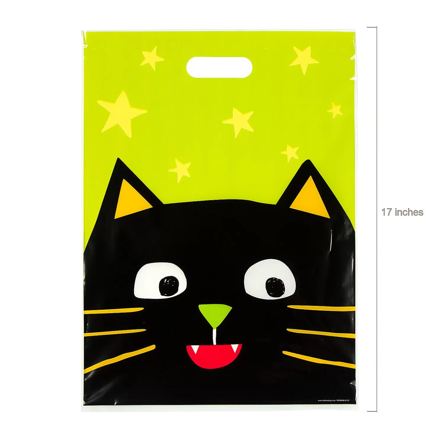 Shop 12" X 17" Bulk 50 Pc. Large Plastic Ghoul Gang Goody Bags Halloween Bags