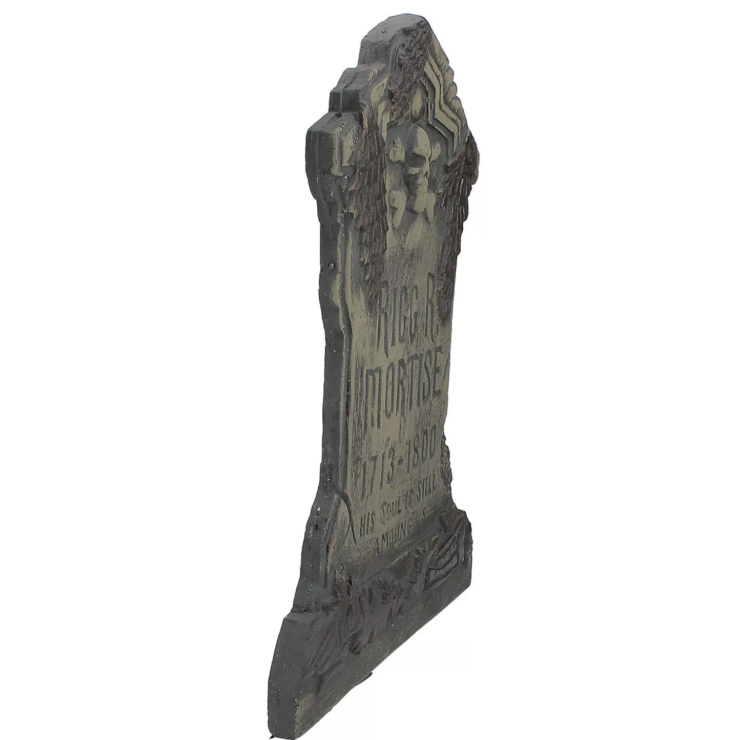 Clearance 28.5" Rigg R Mortise Halloween Tombstone Yard Decoration Skulls & Skeletons