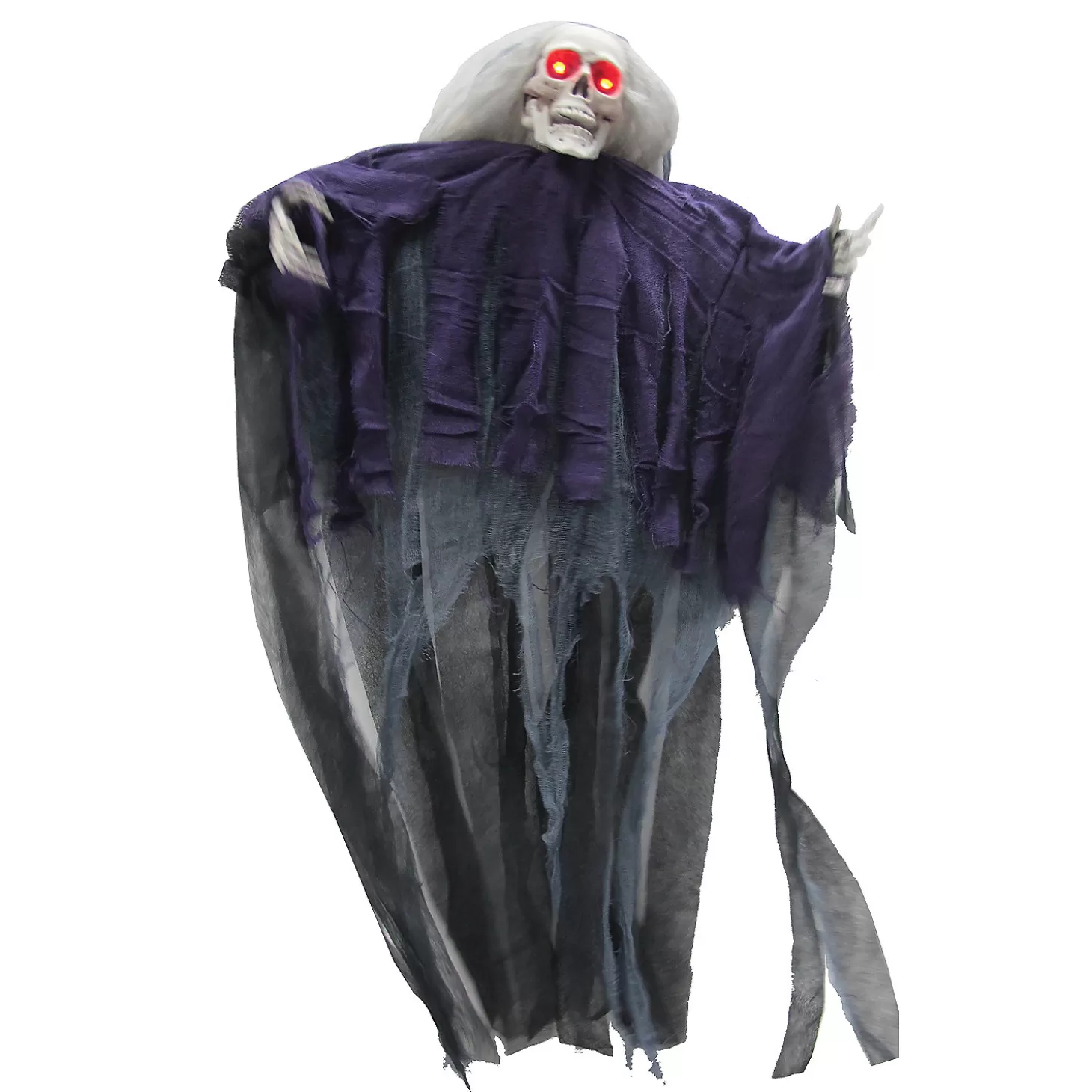 Store 28" Sound Activated Hanging Reaper Decoration Skulls & Skeletons