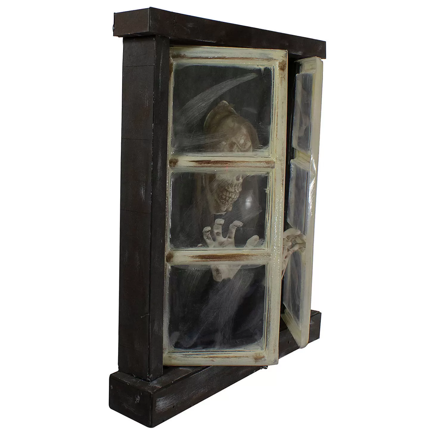 Sale 29" Lighted And Animated Opening Window Halloween Decoration Skulls & Skeletons