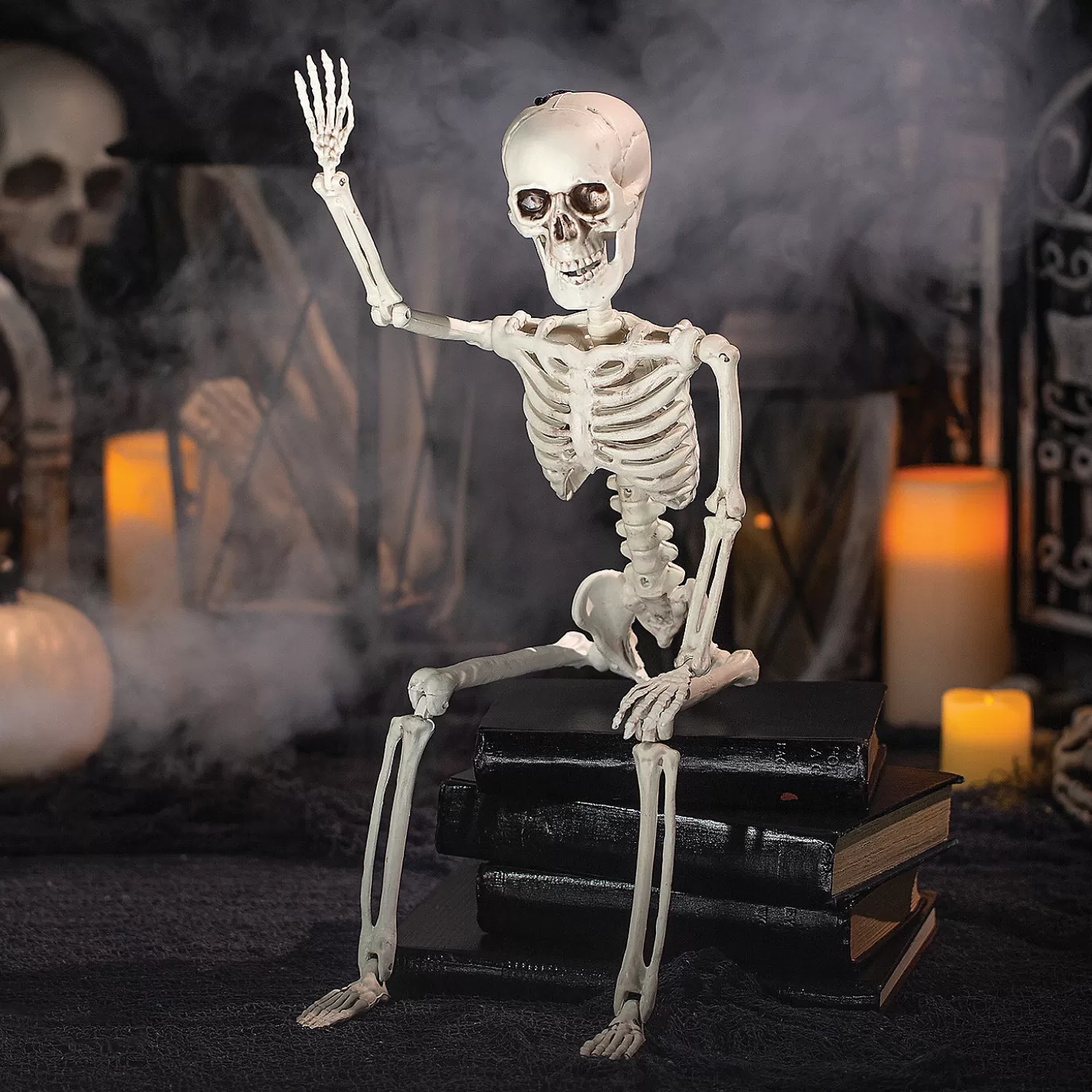 Cheap 2 Ft. Posable Skeleton Halloween Decoration Skulls & Skeletons