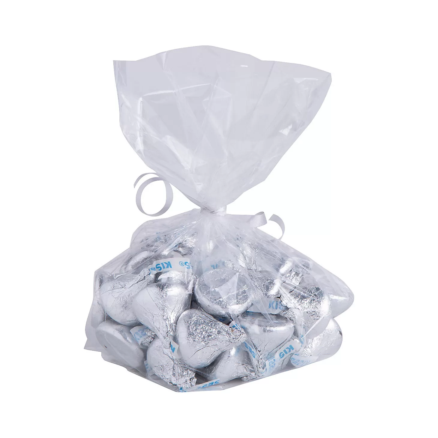 Fashion 3" X 8" Bulk 50 Pc. Small Clear Cellophane Treat Bags Halloween Bags