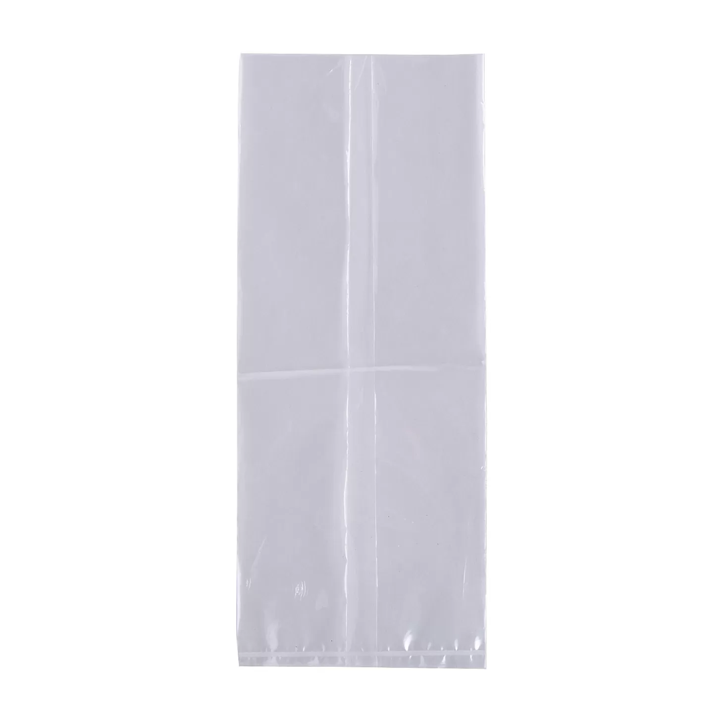 Fashion 3" X 8" Bulk 50 Pc. Small Clear Cellophane Treat Bags Halloween Bags