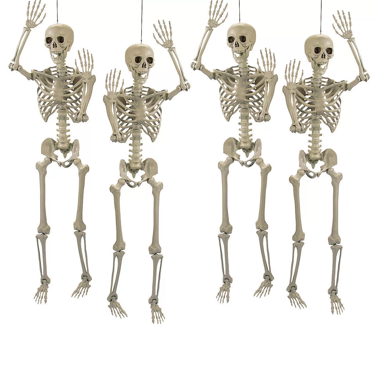 Best Sale 5 Ft. Life Size Posable Skeleton Halloween Decoration - 4 Pc. Skulls & Skeletons