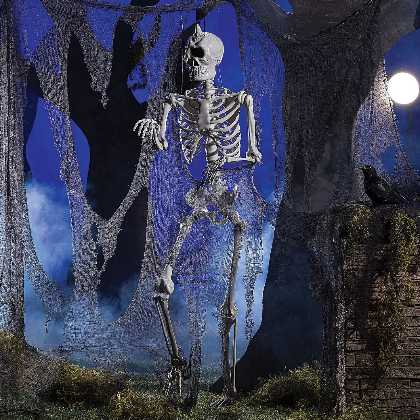 Best Sale 5 Ft. Life-Size Cyclops Skeleton Halloween Decoration Skulls & Skeletons