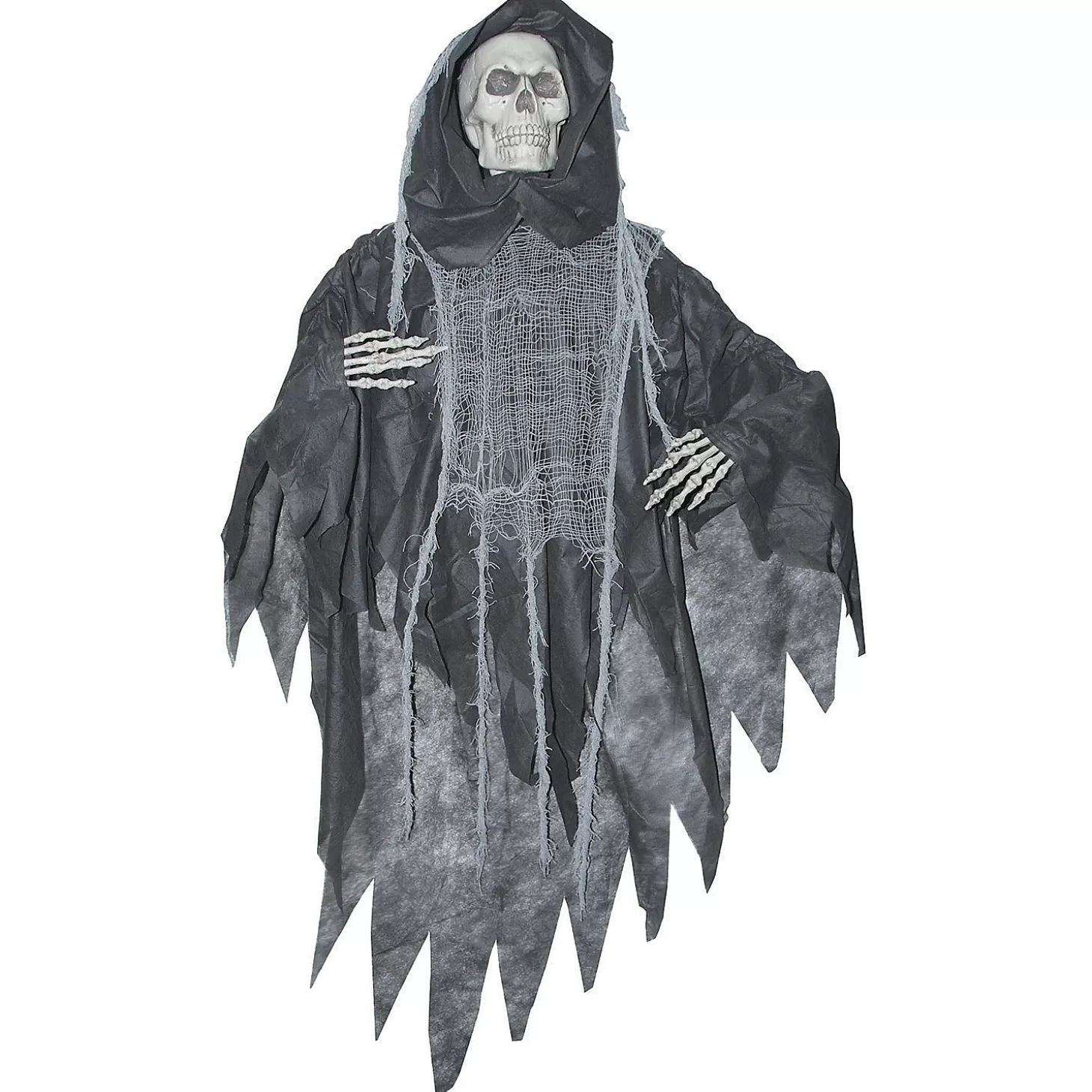 Online 60" Hanging Black Reaper Halloween Decoration Skulls & Skeletons