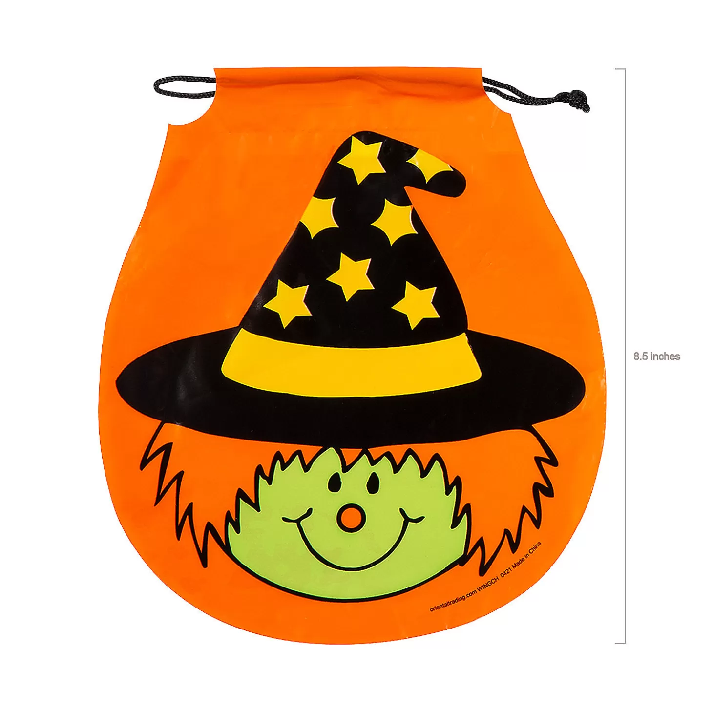 Shop 7 1/4" X 8 1/2" Bulk 72 Pc. Halloween Drawstring Goody Bags Halloween Bags