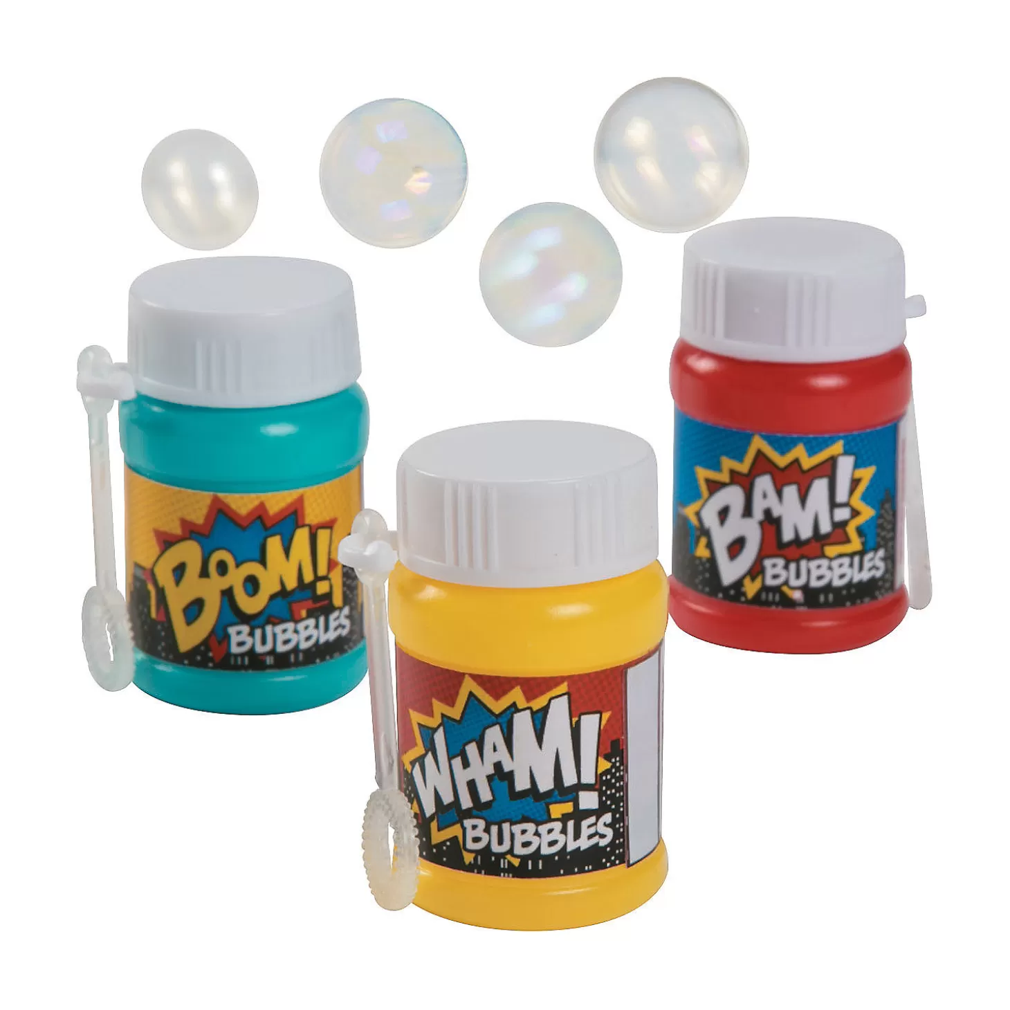 Online Action-Packed Bubble Bottles - 24 Pc. Bubbles