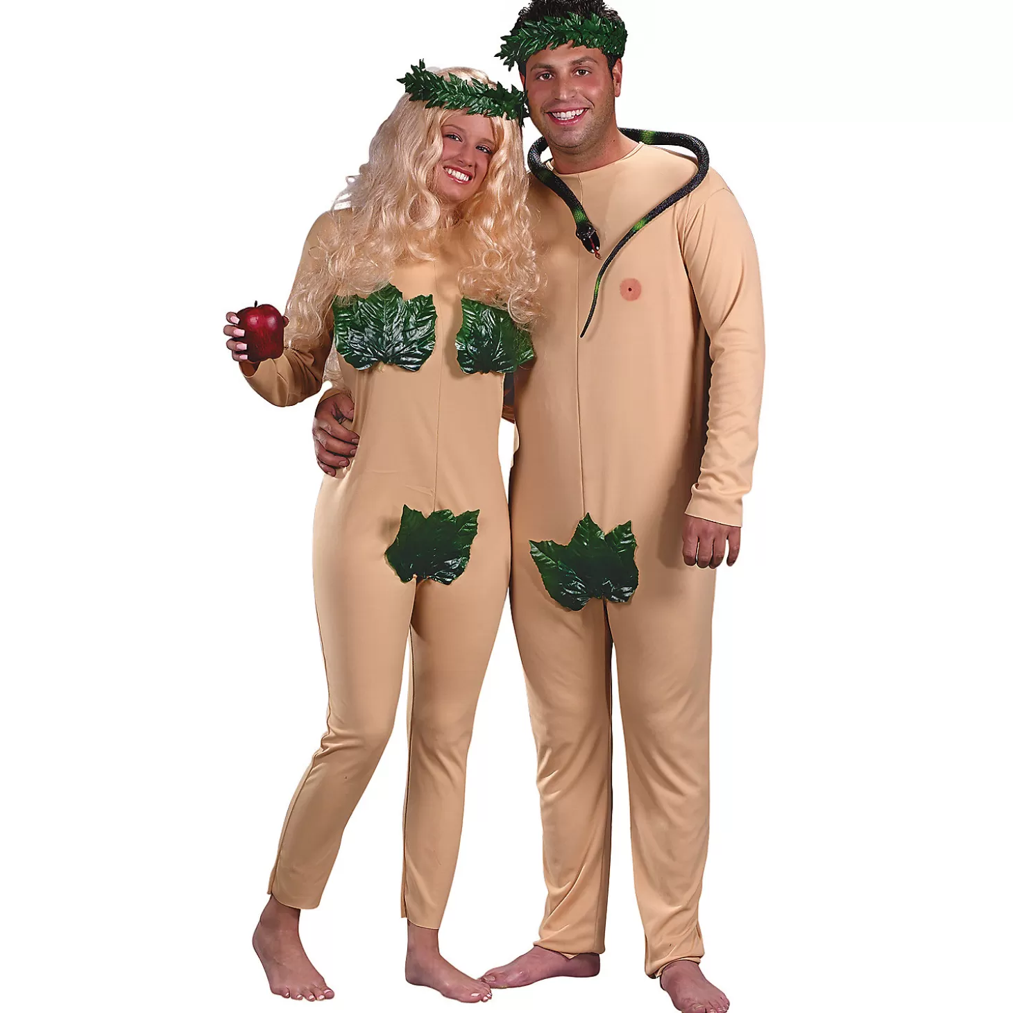 Sale Adam And Eve Couple's Costume Couples Costumes