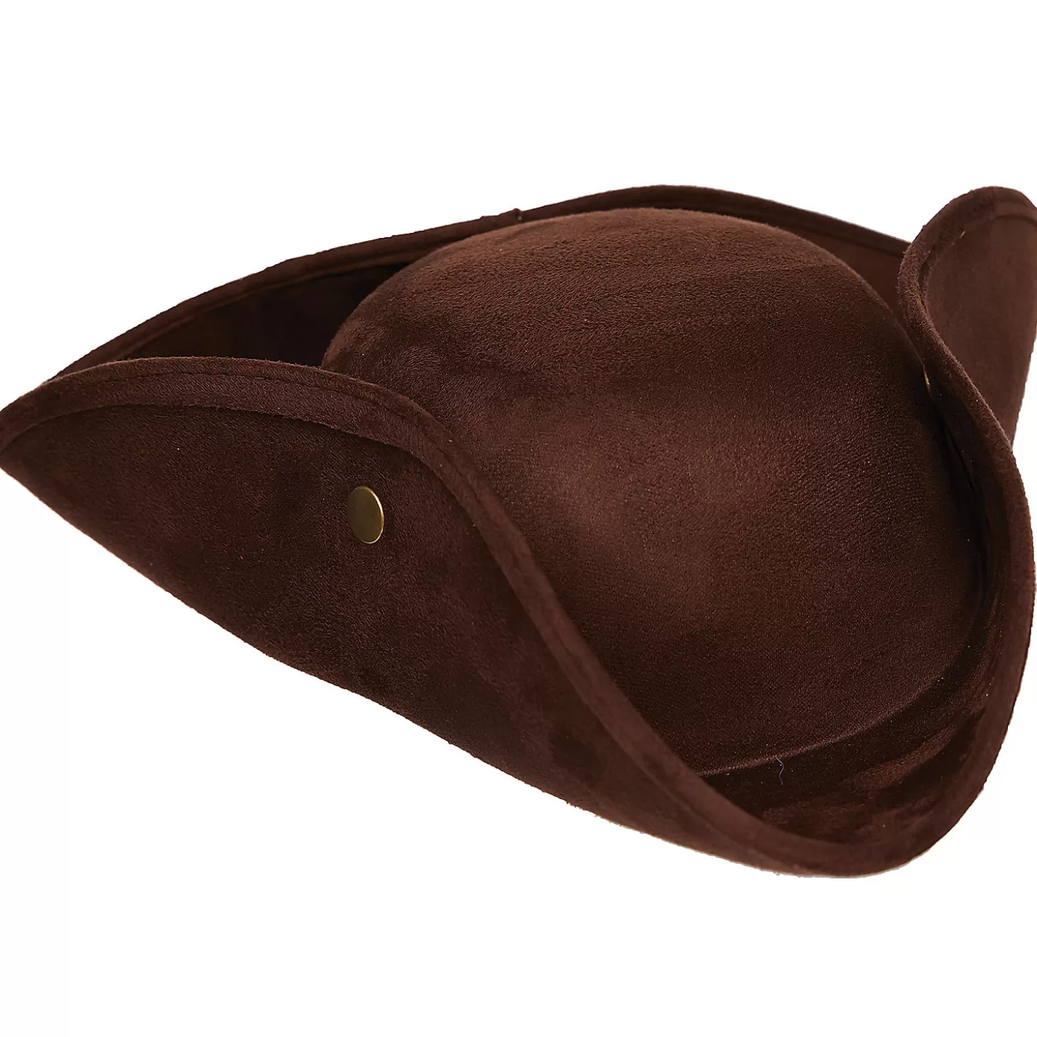 Cheap Adult Faux Suede Tricorn Hat Halloween Apparel & Accessories