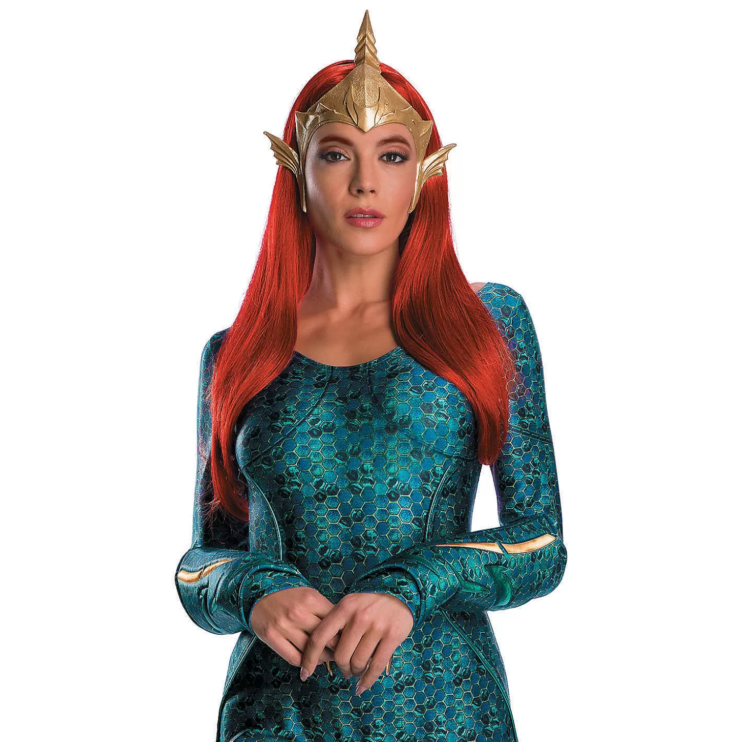 Best Adult's Deluxe Dc™ Aquaman Mera Crown Halloween Apparel & Accessories