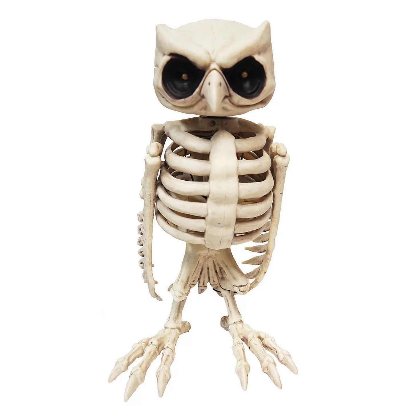 Online Animated Owl Skeleton Halloween Decoration Skulls & Skeletons