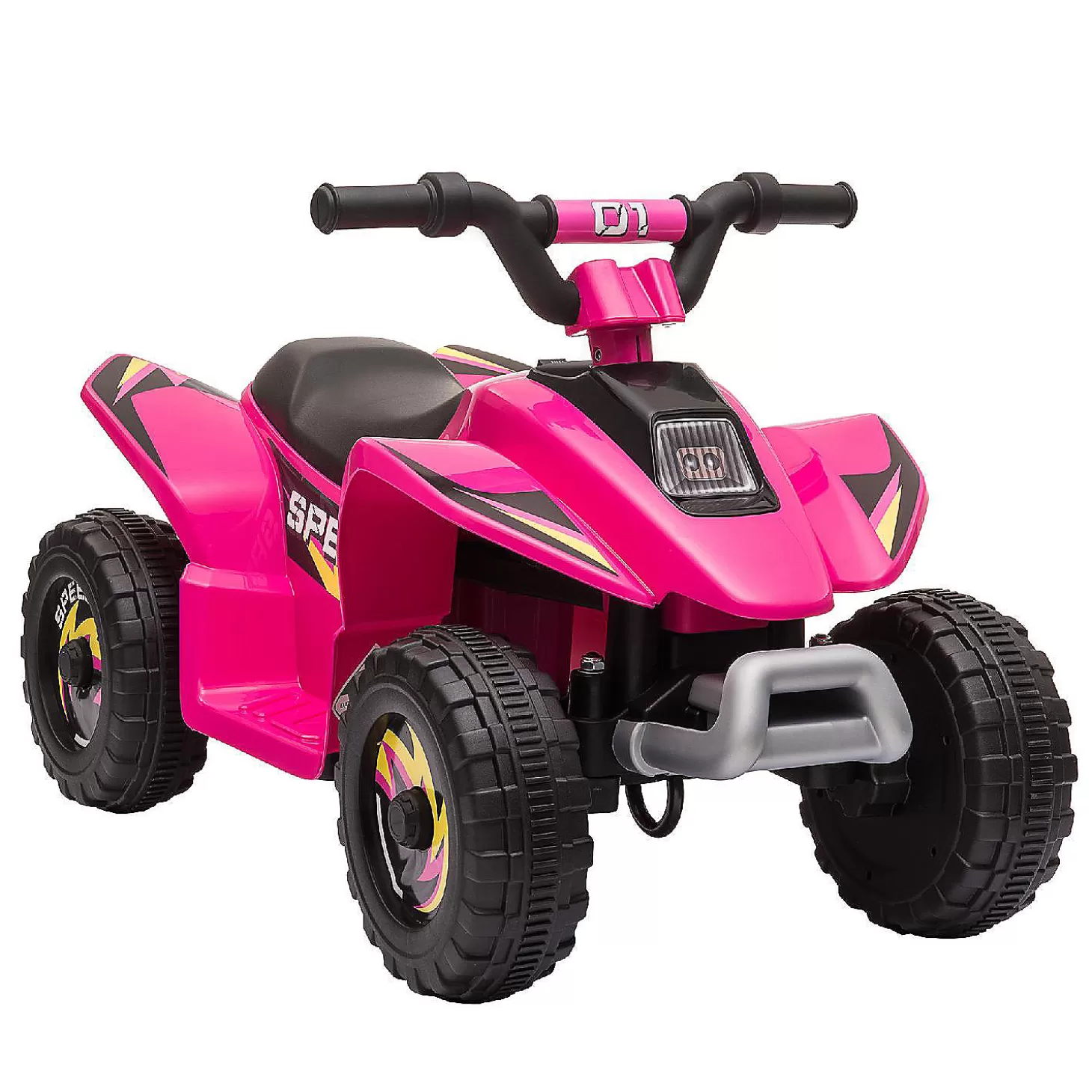 Discount Aosom 6V Ride On Atv 4 Wheeler Electric Quad Vehicle W/Forward/ Reverse Switch 3-5Yrs Pink Riding Toys