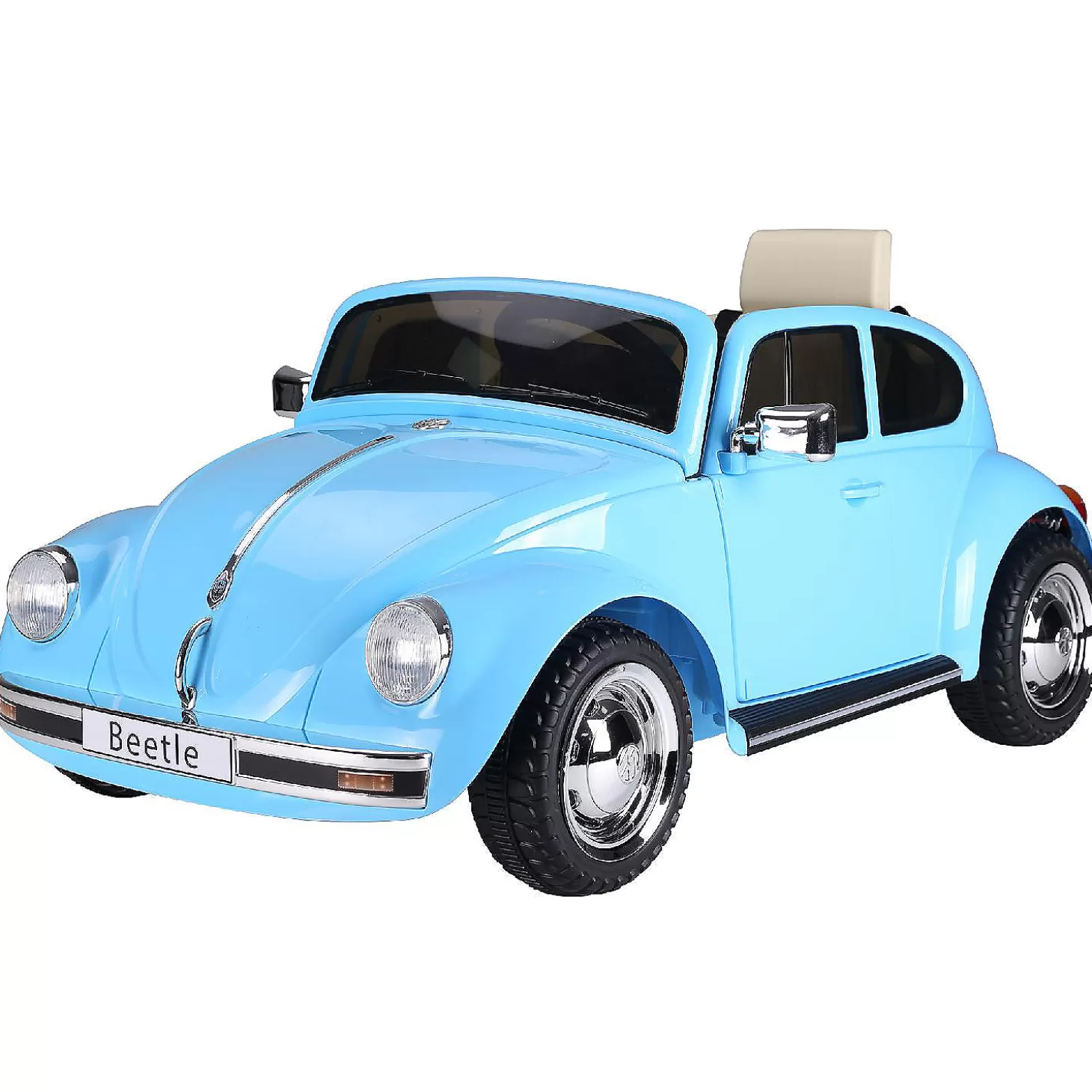 Fashion Aosom Licensed Volkswagen Beetle 6V Ride On W/Remote Control Mp3 Connection 3-6Yr Blue Riding Toys