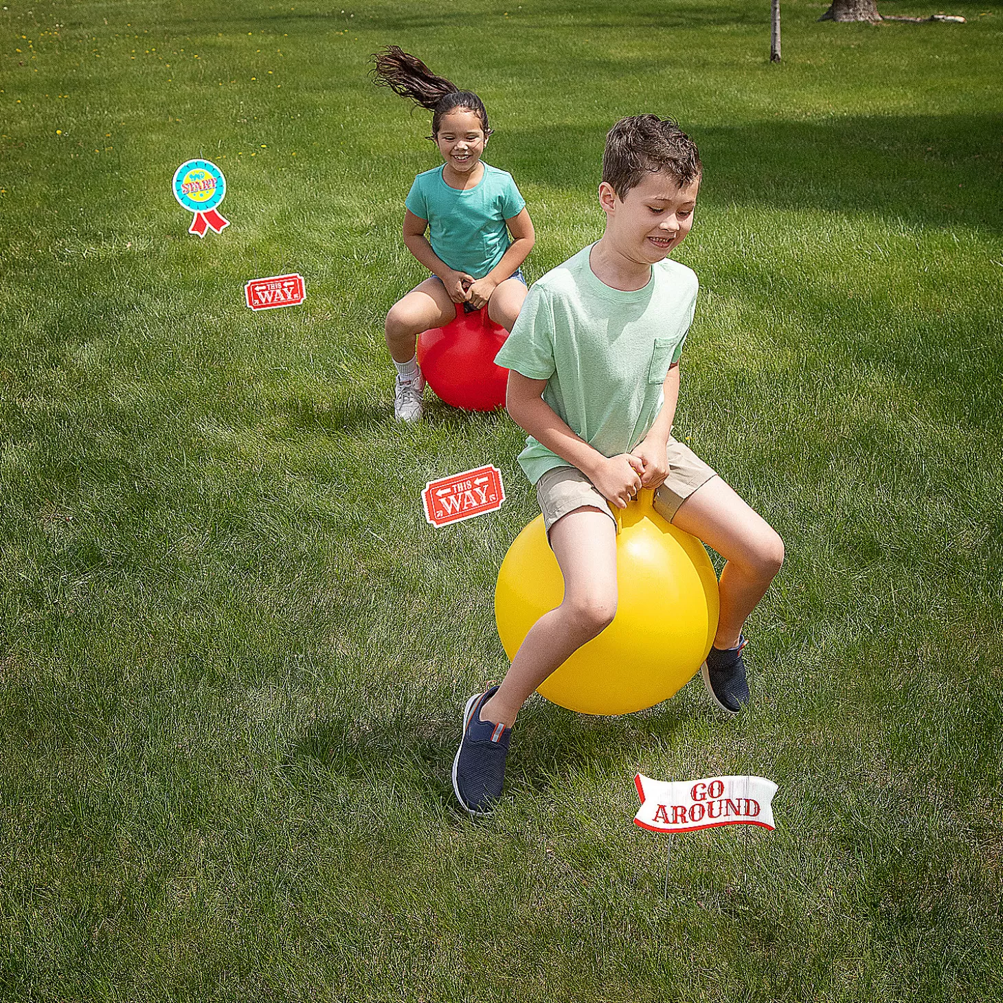 Shop Backyard Carnival Hopper Relay Game Lawn Games