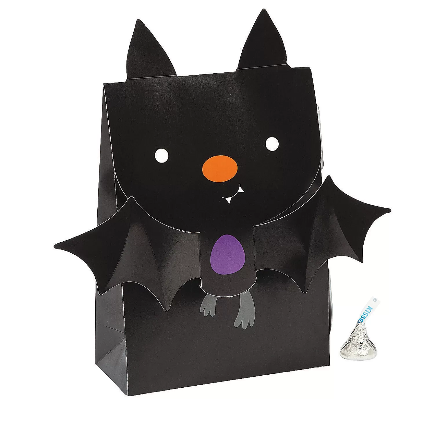 Flash Sale Bat Treat Boxes - 12 Pc. Halloween Bags