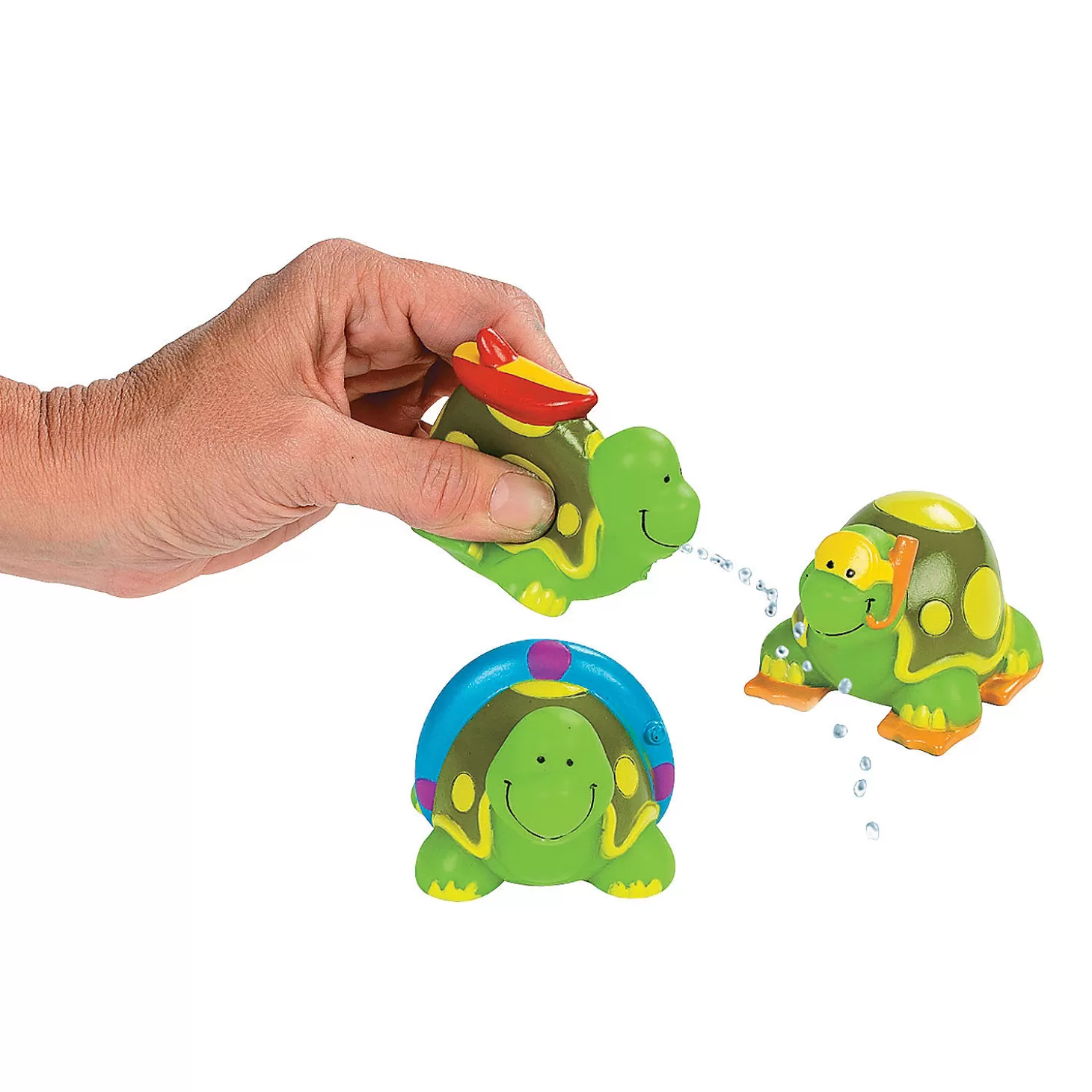 Clearance Beach Turtle Squirt Toys - 12 Pc. Water Toys