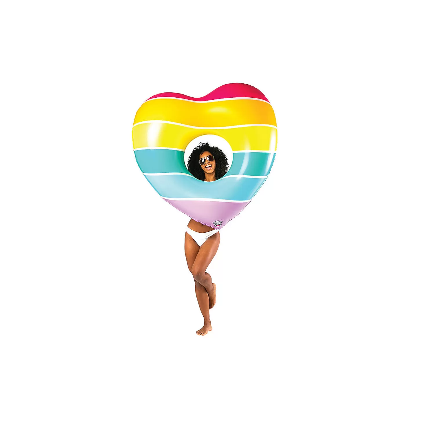 Online Bigmouth Pride Heart Float Water Toys