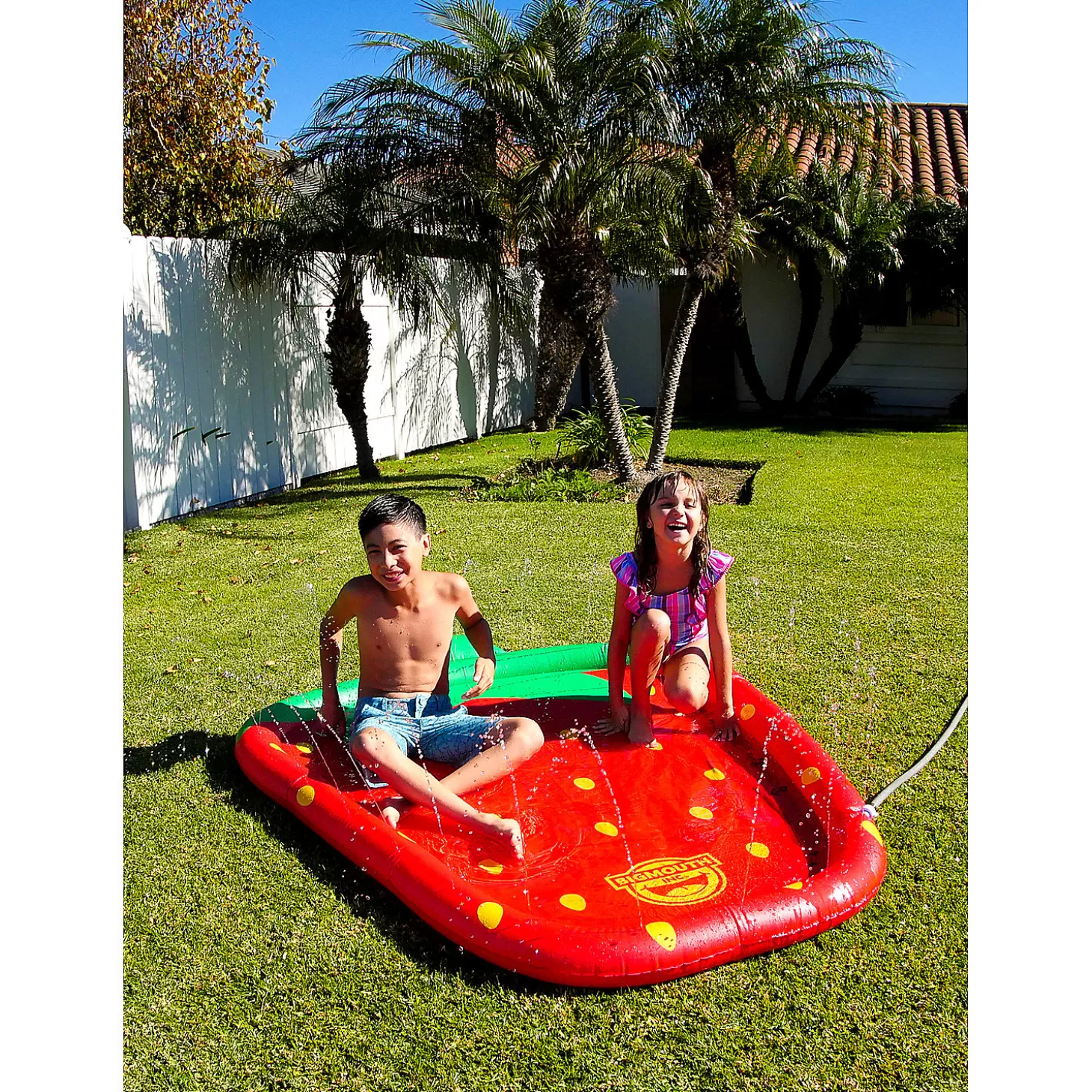 New Bigmouth Strawberry Splash Pad Water Toys