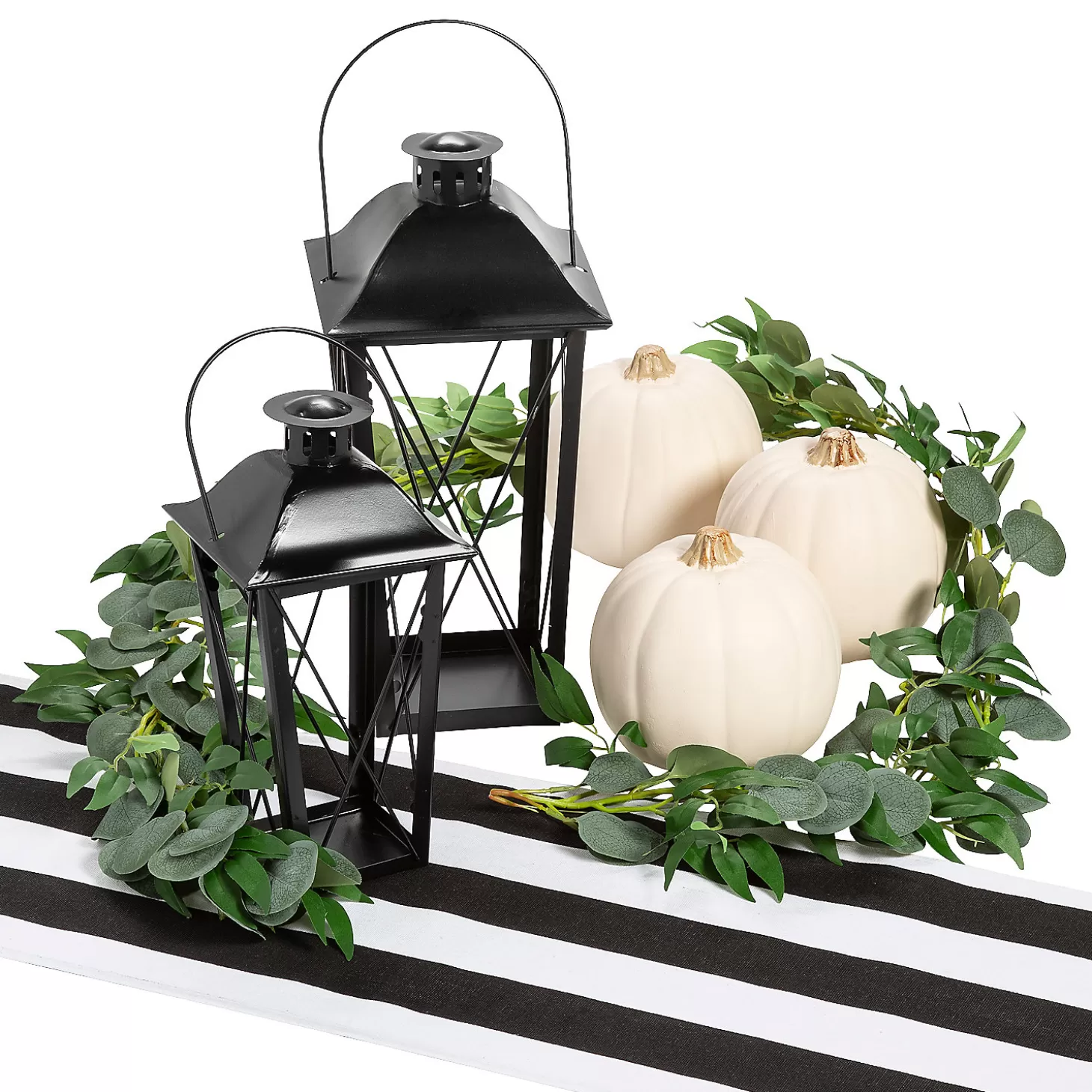 Fashion Black & White Halloween & Fall Wedding Centerpiece For 3 Tables Halloween Fun Kits