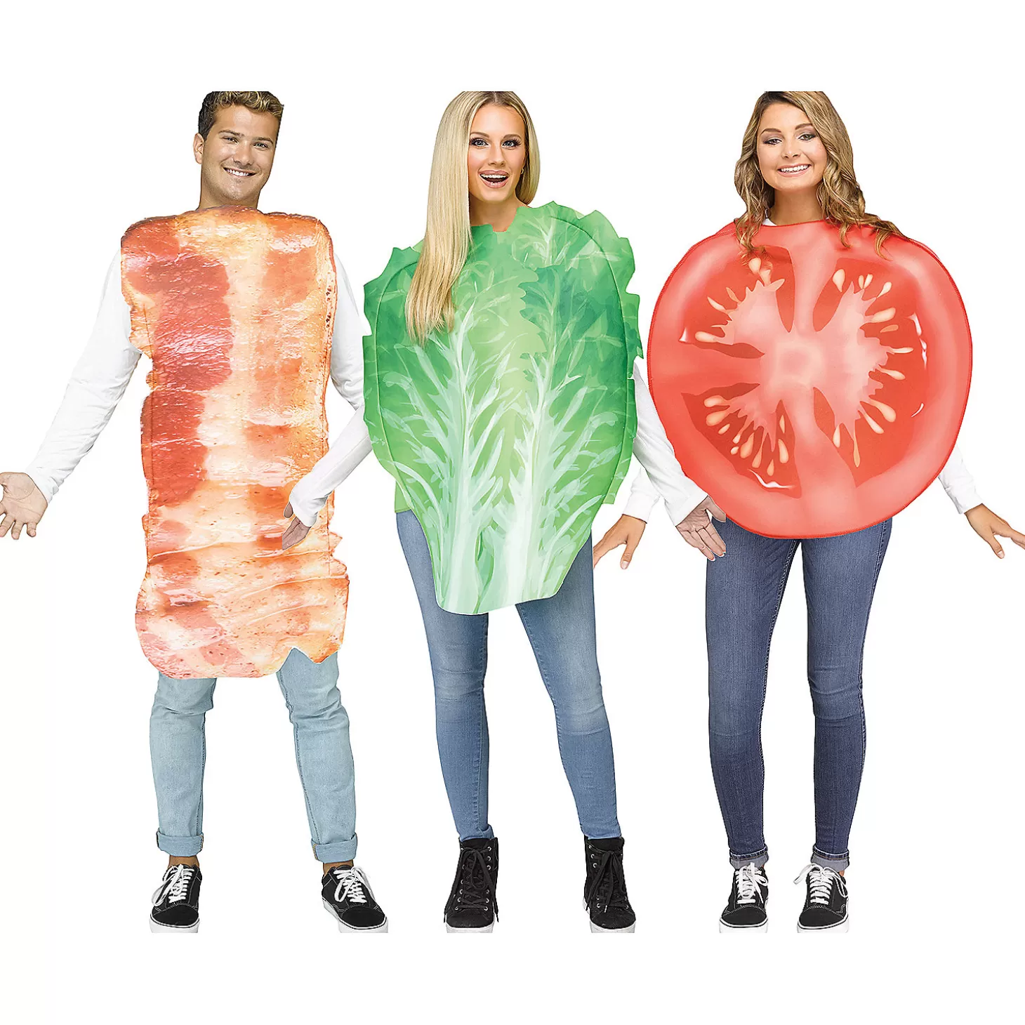 Cheap Blt 3-Piece Group Halloween Costume Couples Costumes