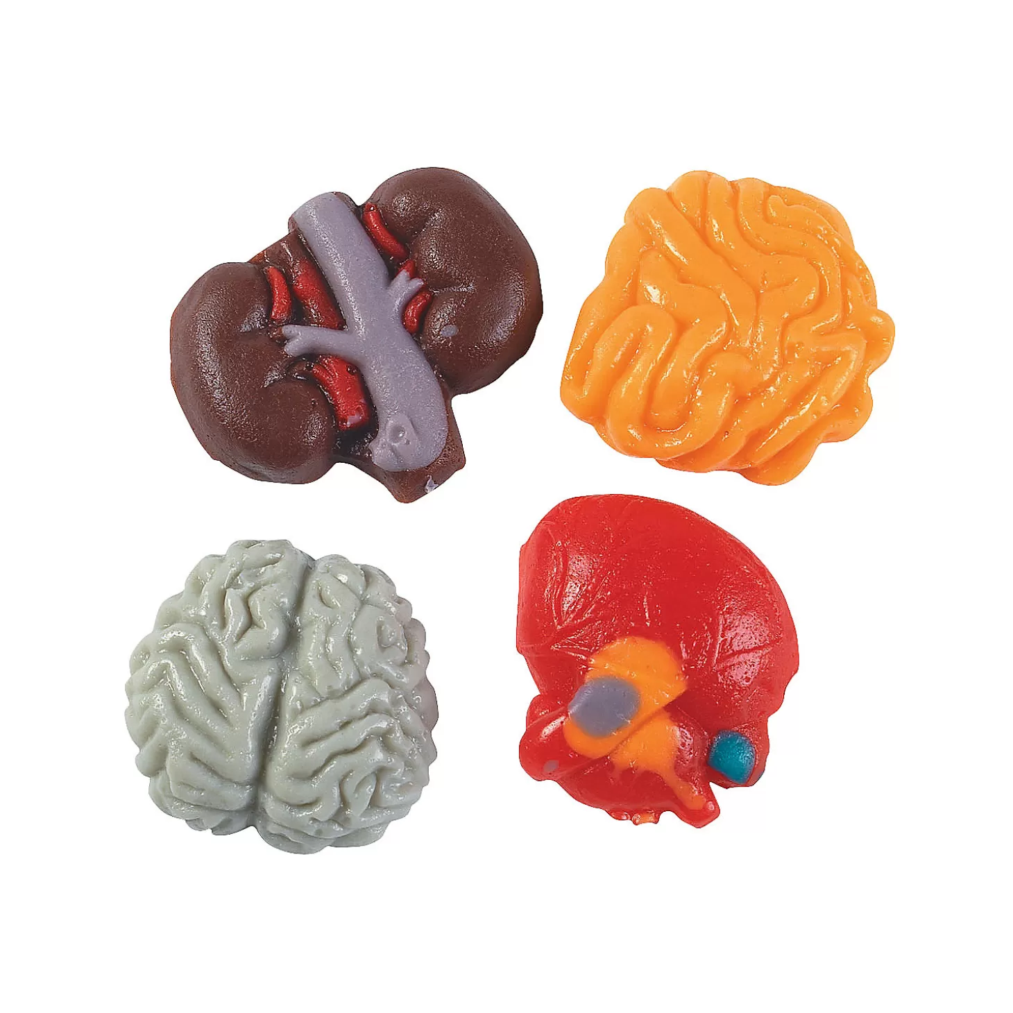 Fashion Body Parts Gummy Candy - 38 Pc. Halloween Candy
