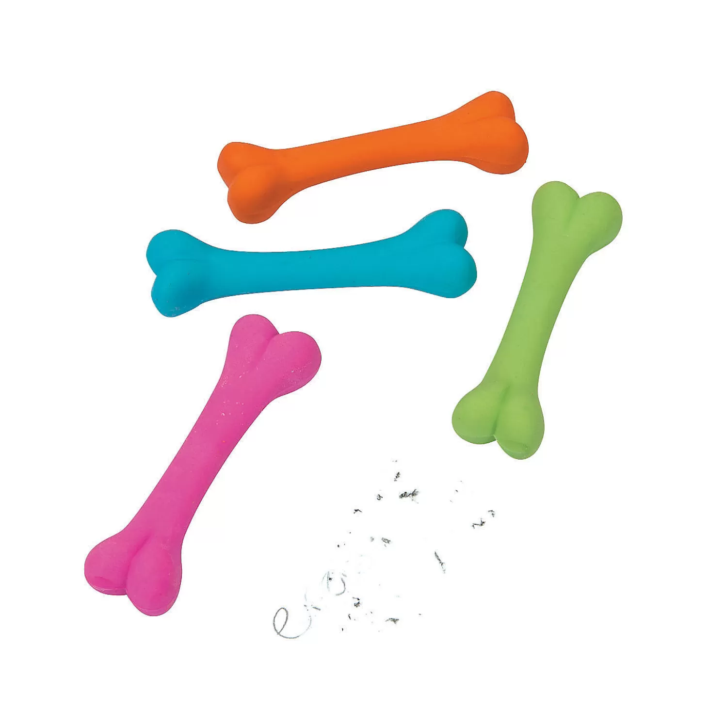 Flash Sale Bone Erasers - 24 Pc. Boo Bags