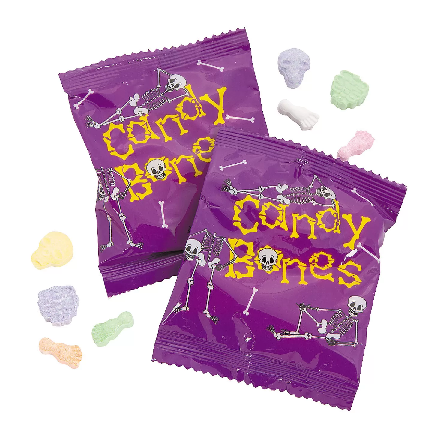 Online Bones Hard Candy - 19 Pc. Halloween Candy