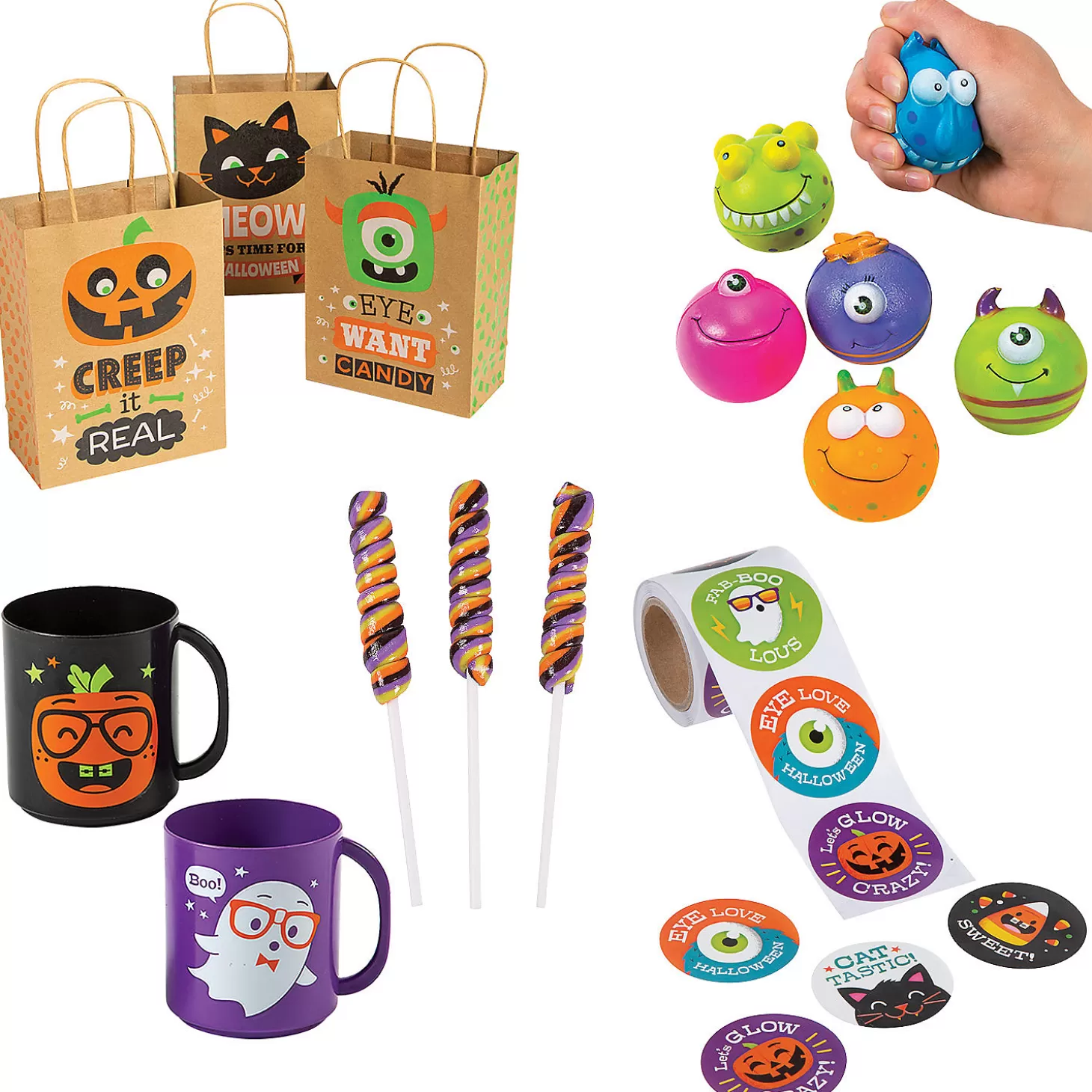 Outlet Boo Bag Kits With Mugs For 12 Halloween Fun Kits