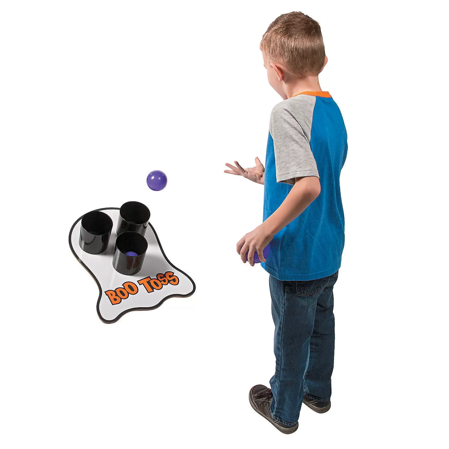 Fashion Boo Halloween Ball Toss Game Games & Activities