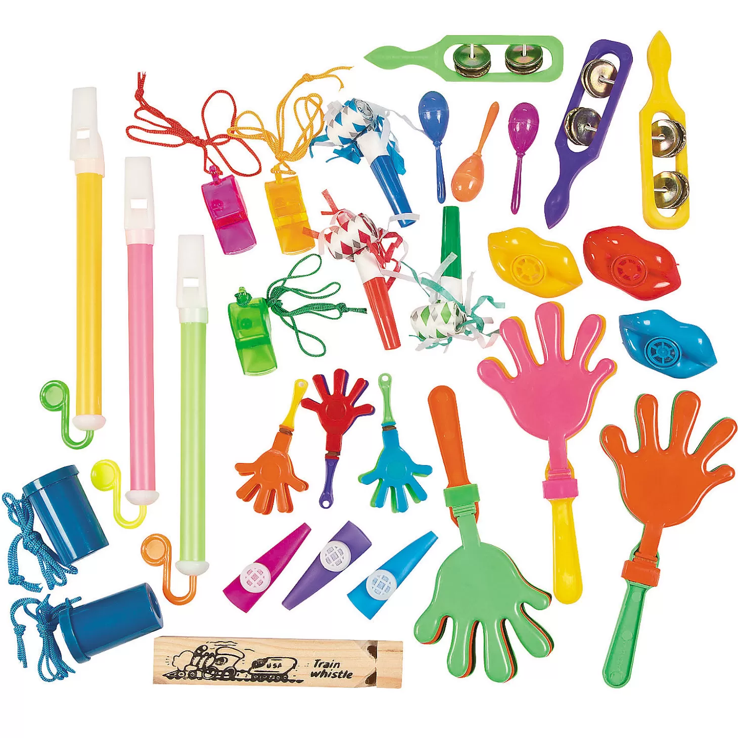 Hot Bulk 100 Pc. Noisemaker Assortment Boo Bags