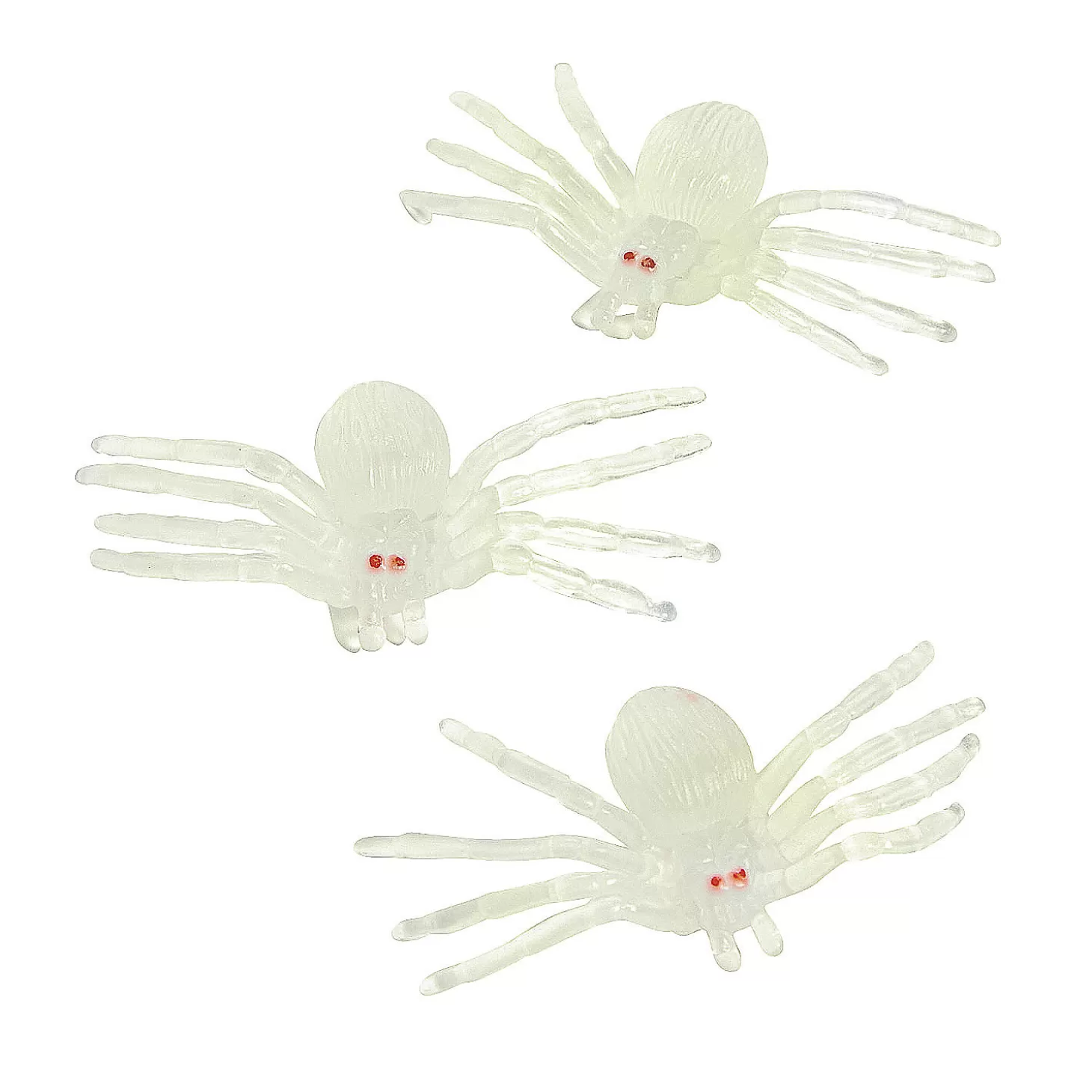 Outlet Bulk 108 Pc. Glow-In-The-Dark Spiders Boo Bags