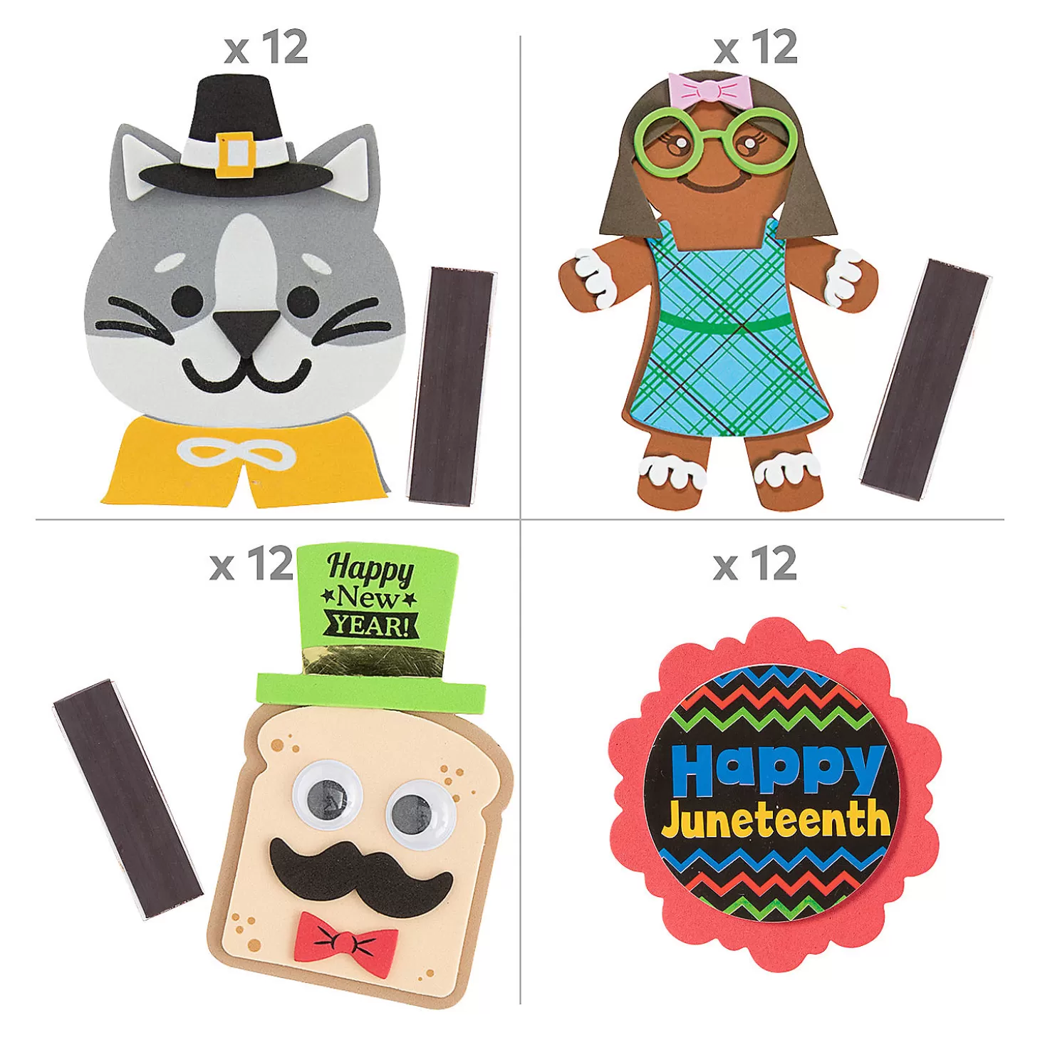 Cheap Bulk 120 Pc. Ultimate Holiday Magnet Craft Kit Assortment – Makes 120 Halloween Fun Kits