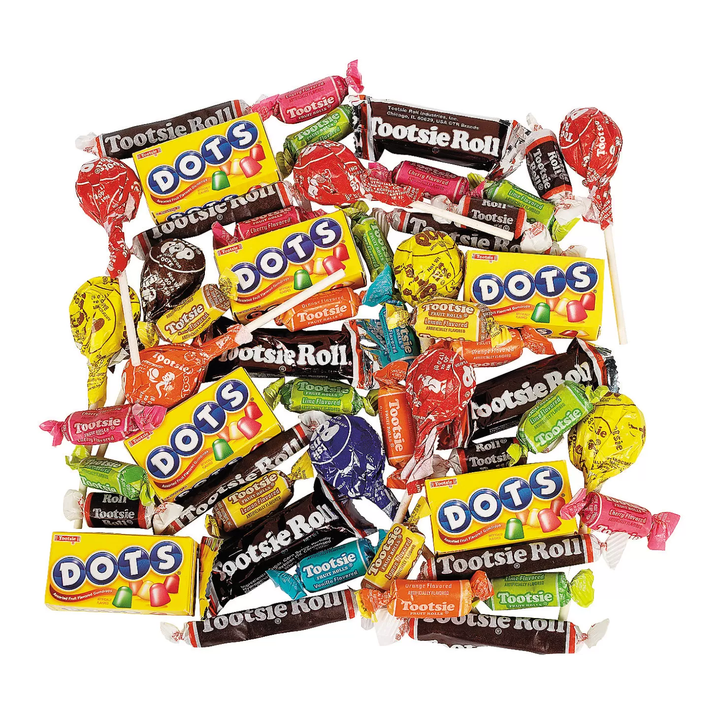 Online Bulk 138 Pc. Tootsie Roll Boo Bags