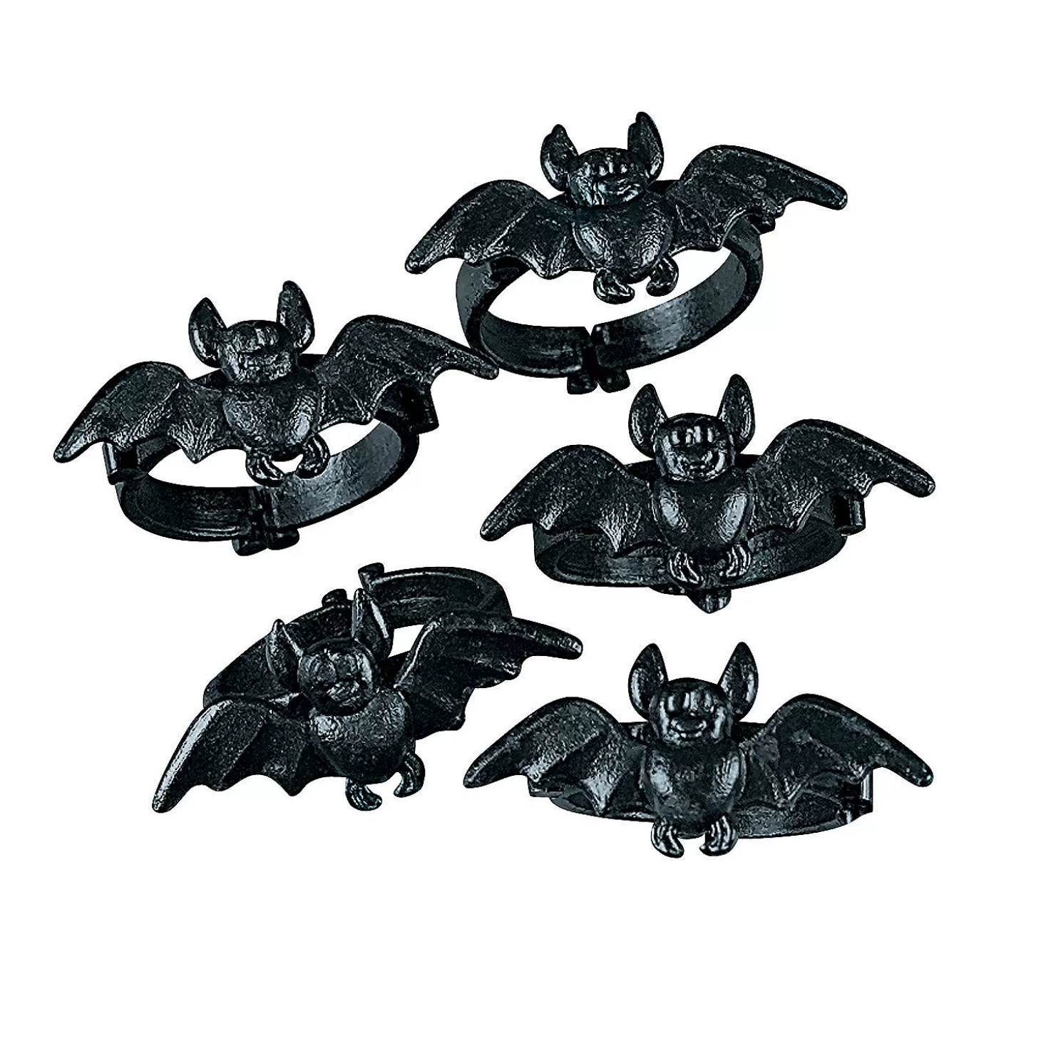 Cheap Bulk 144 Pc. Bat Rings Halloween Apparel & Accessories