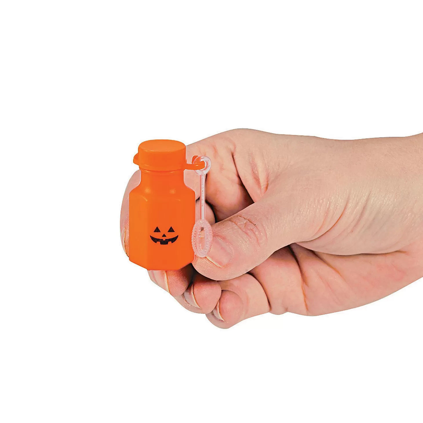 Store Bulk 144 Pc. Jack-O'-Lantern Mini Bubble Bottles Halloween Handouts