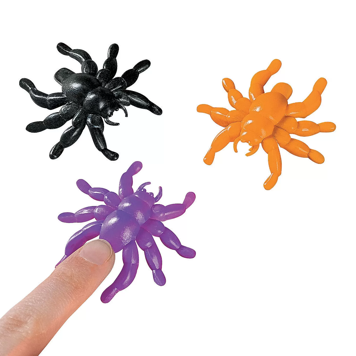 Best Bulk 144 Pc. Jumping Spiders Bulk Halloween Supplies