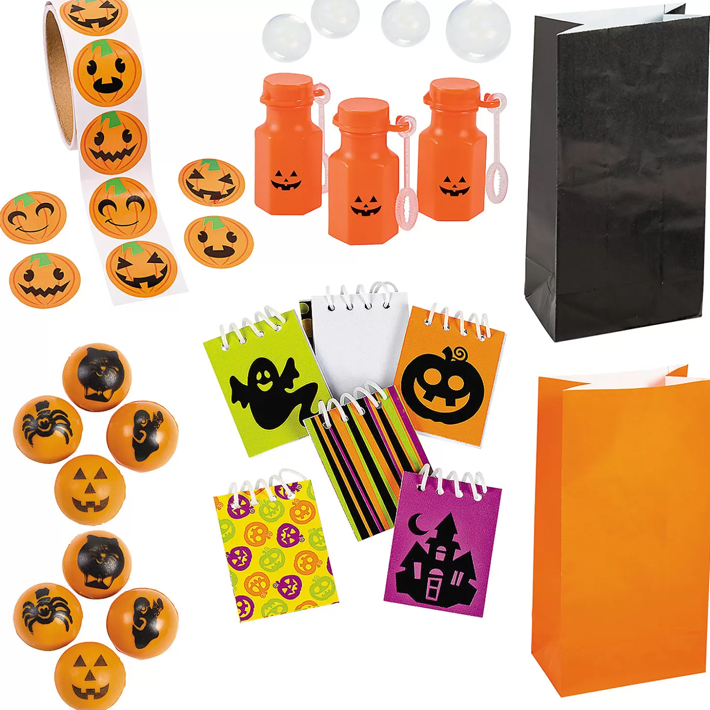 Cheap Bulk 193 Pc. Trick-Or-Treat Giveaways Kit For 48 Religious Halloween