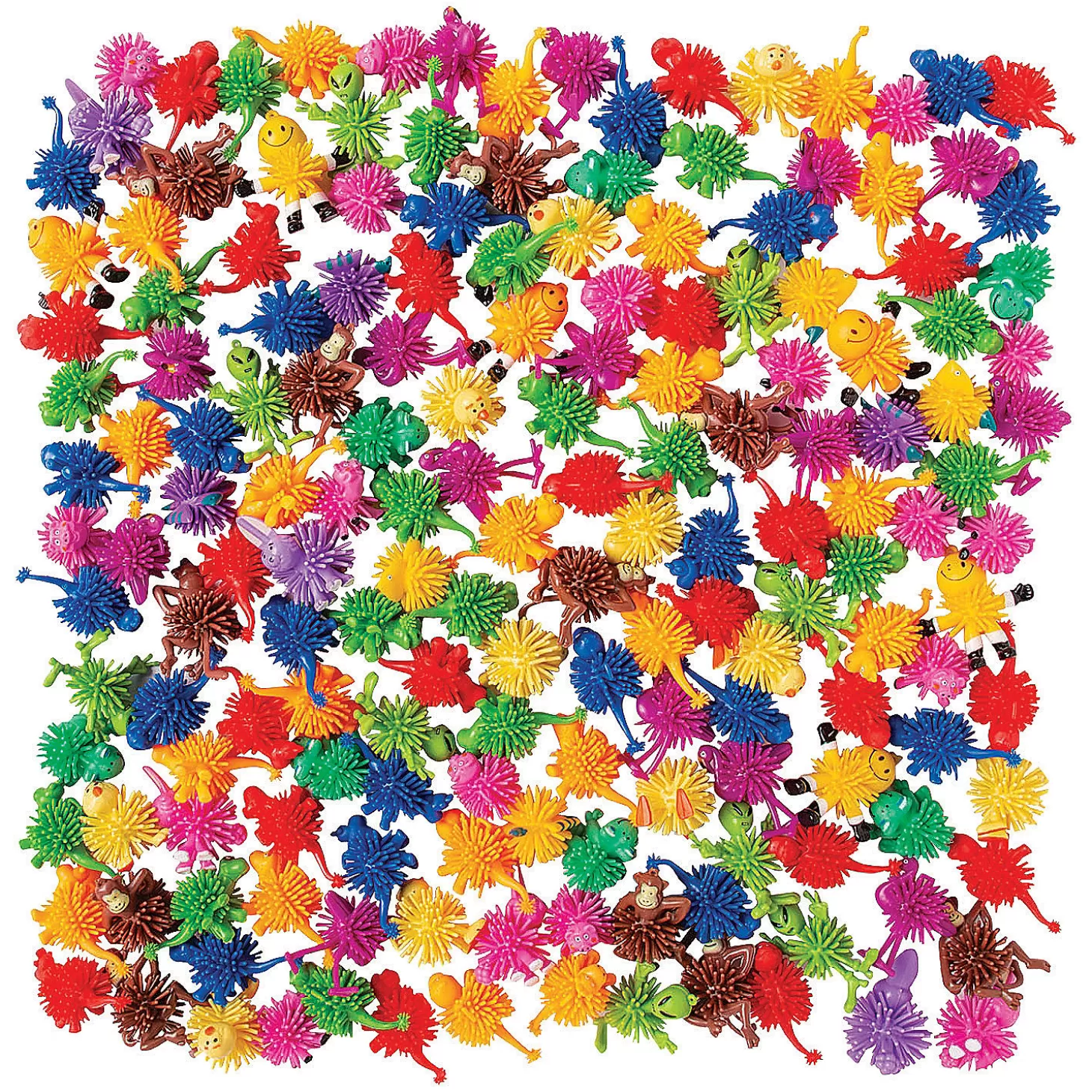 Discount Bulk 200 Pc. Mega Porcupine Character Assortment Halloween Handouts