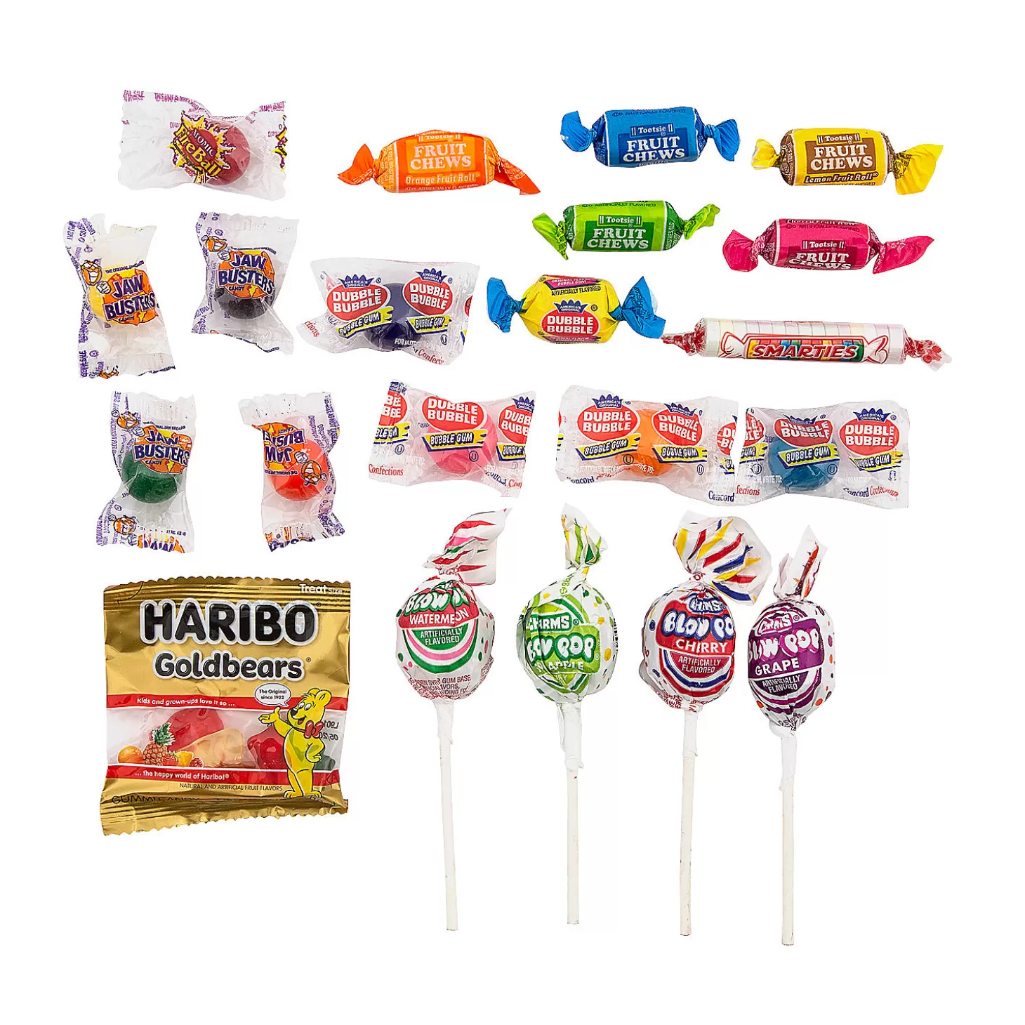 Clearance Bulk 206 Pc. Kid's Combo Assorted Candy Boo Bags