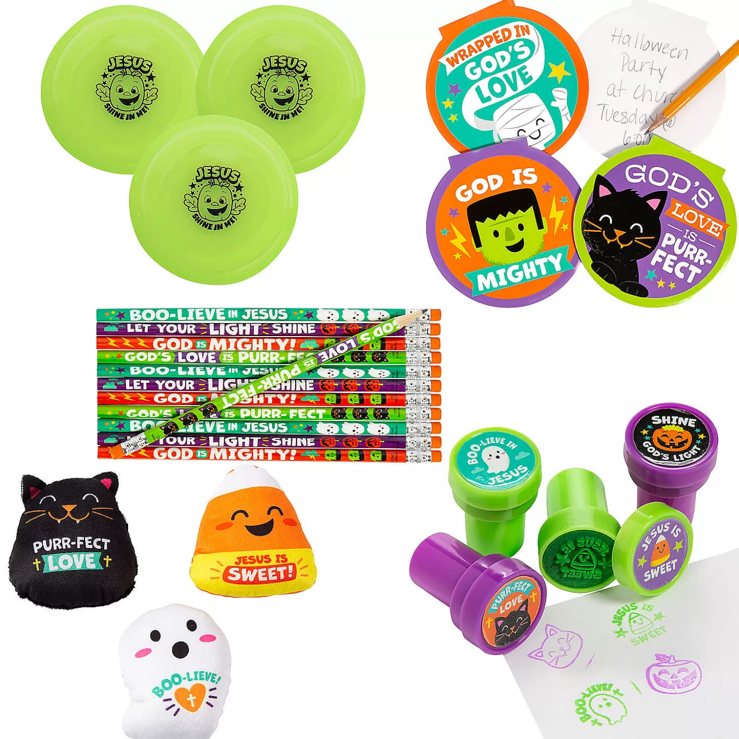 Cheap Bulk 242 Pc. Religious Halloween Toy Assortment Kit Bulk Halloween Supplies