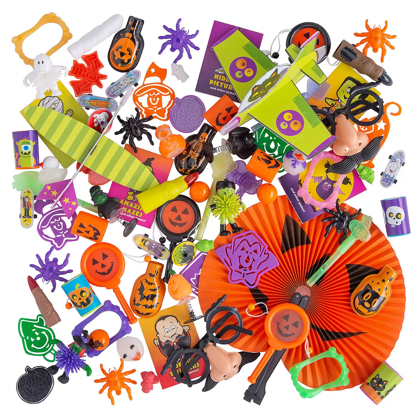 Online Bulk 250 Pc. Halloween Novelty Assortment Halloween Handouts