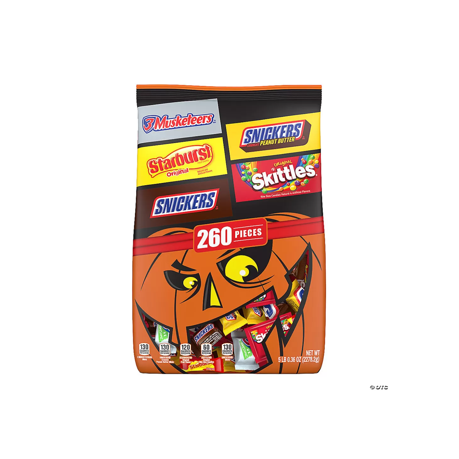 Discount Bulk 260 Pc. Mars™ Xxl Halloween Variety Pack Bulk Halloween Supplies