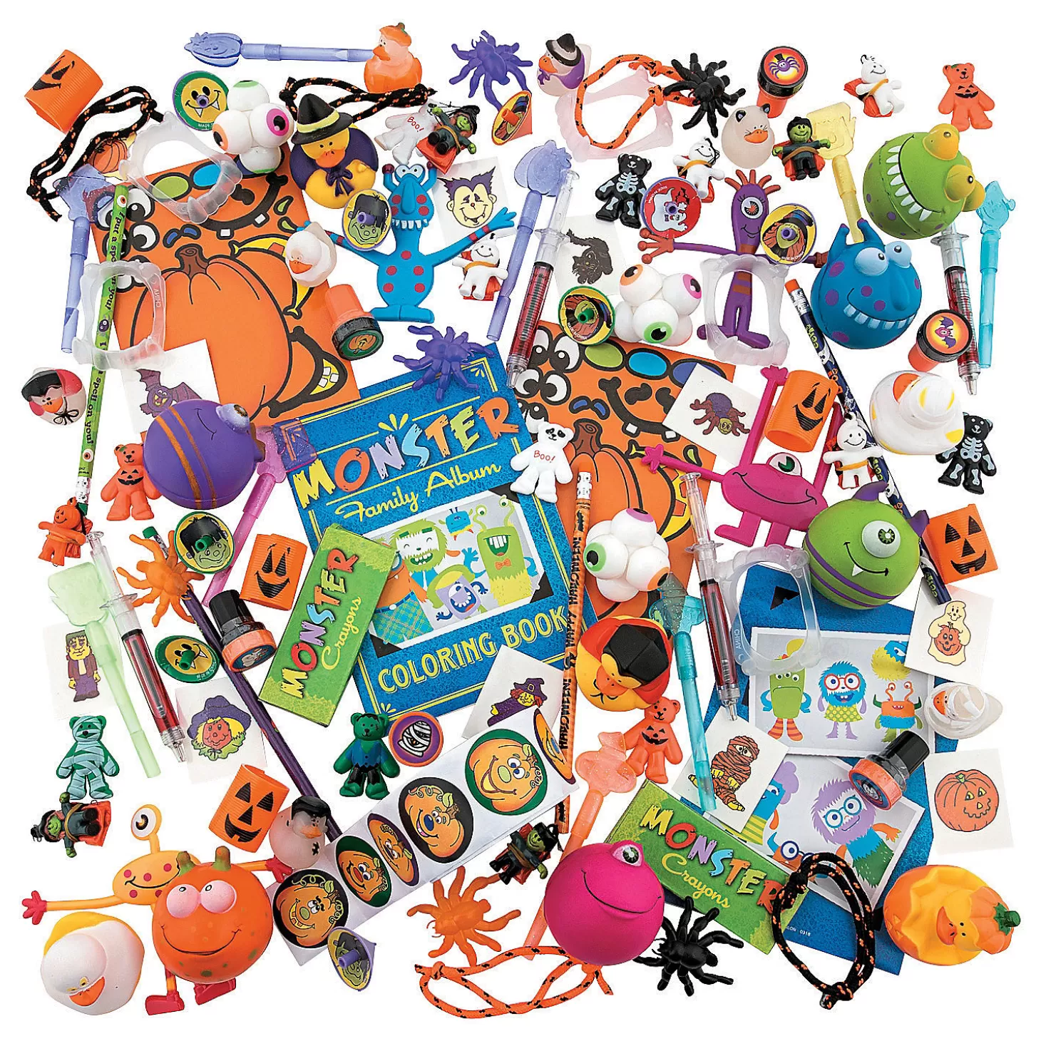 Clearance Bulk 500 Pc. Halloween Novelty Toy Assortment Bulk Halloween Supplies