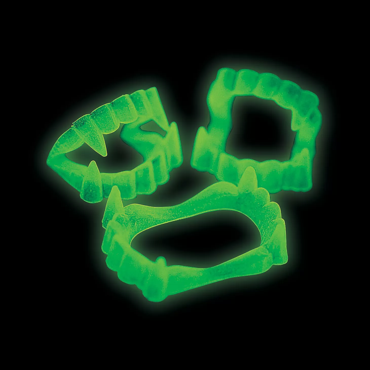 Hot Bulk 504 Pc. Glow-In-The-Dark Vampire Fangs Boo Bags