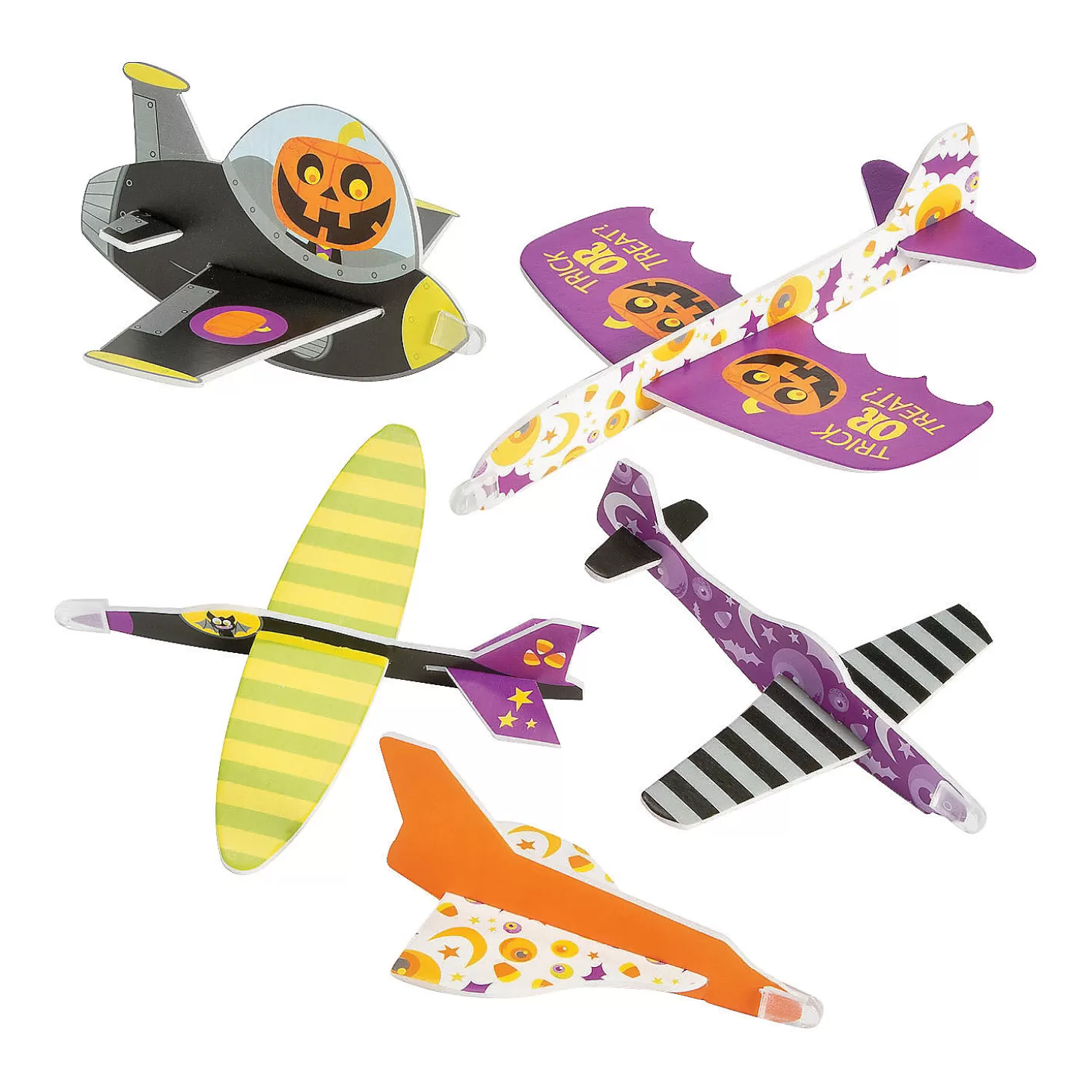 Best Sale Bulk 50 Pc. Halloween Monster Glider Assortment Flying Toys