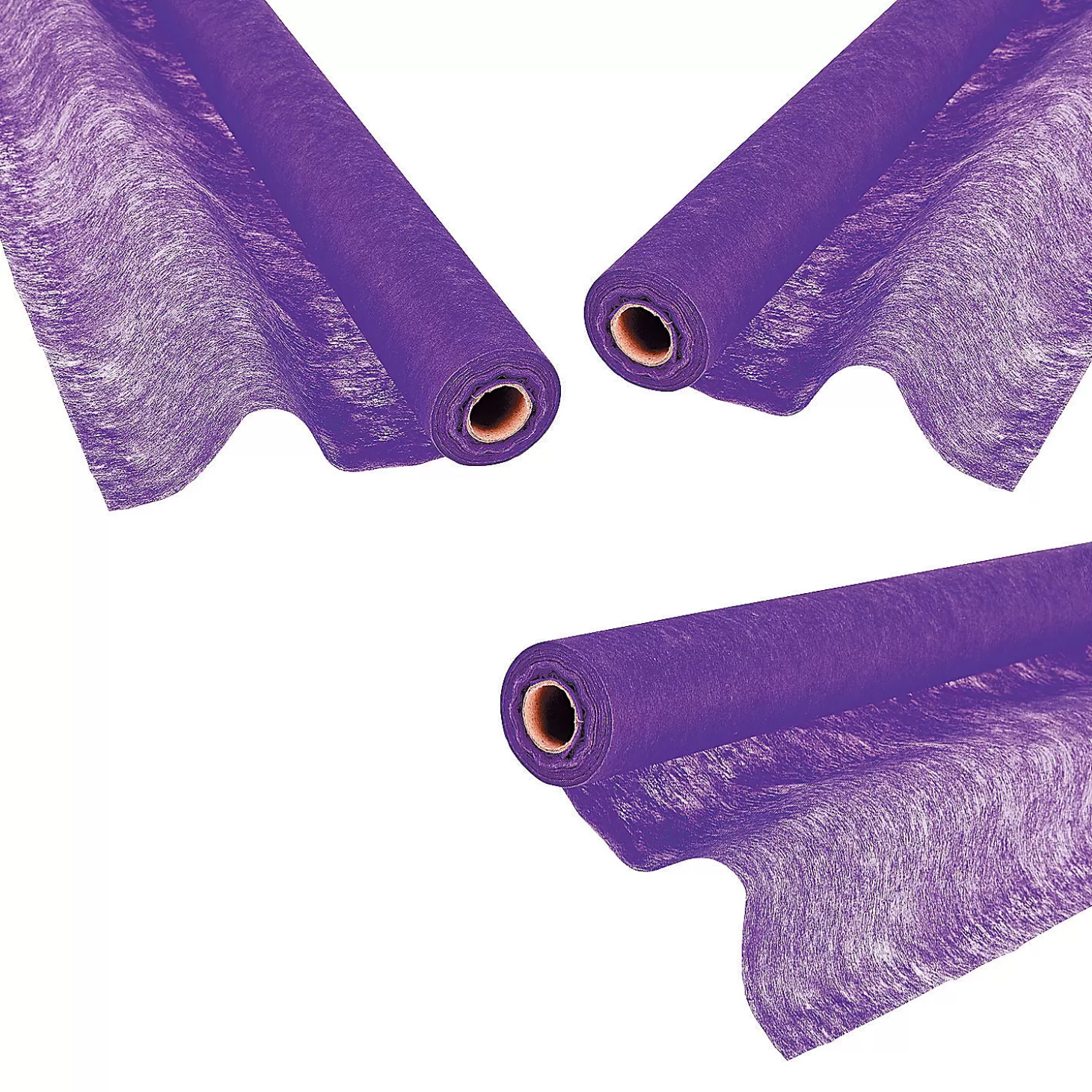 Online Bulk 6 Pc. Purple Gossamer Rolls Bulk Halloween Supplies