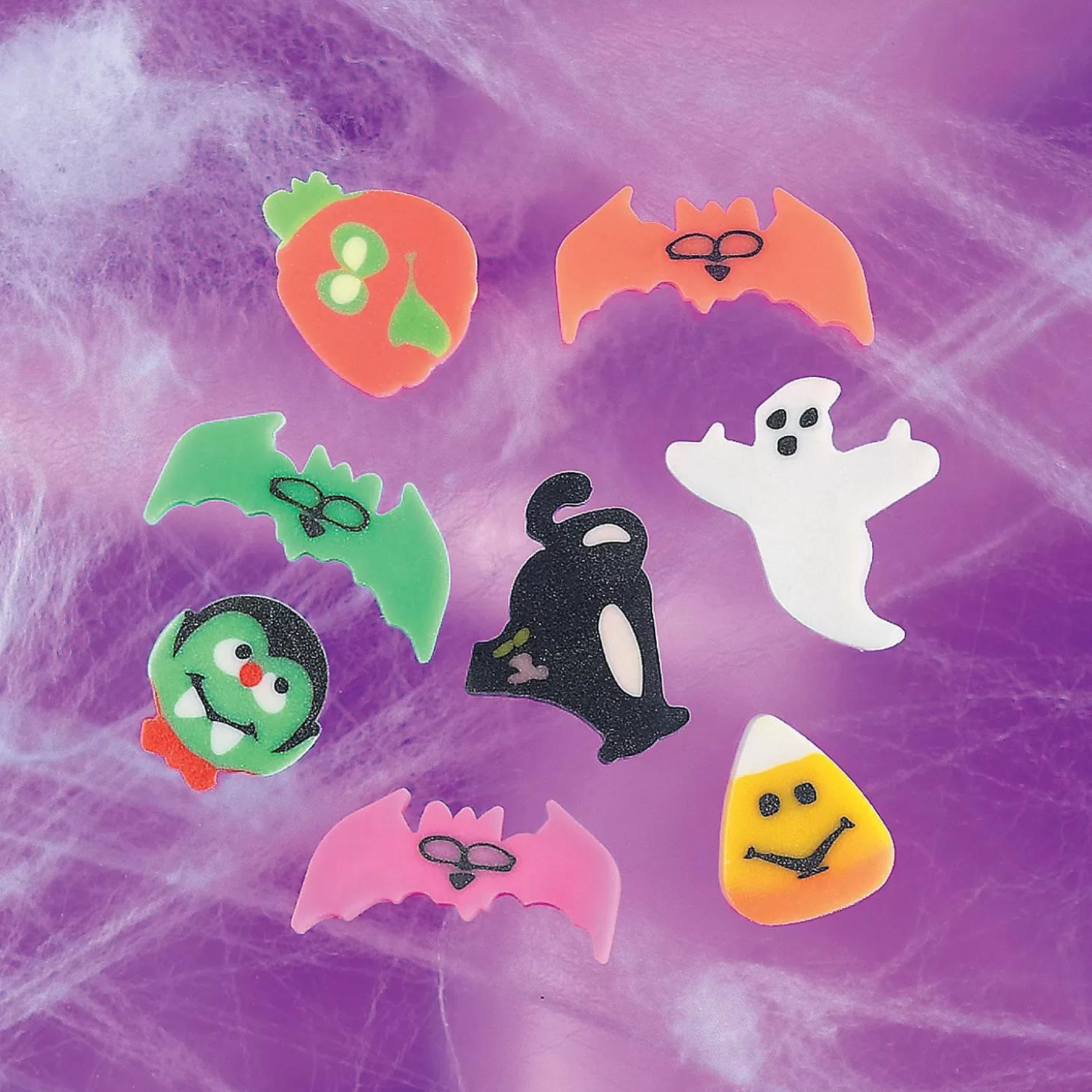 Best Sale Bulk 720 Pc. Halloween Mini Eraser Assortment Bulk Halloween Supplies